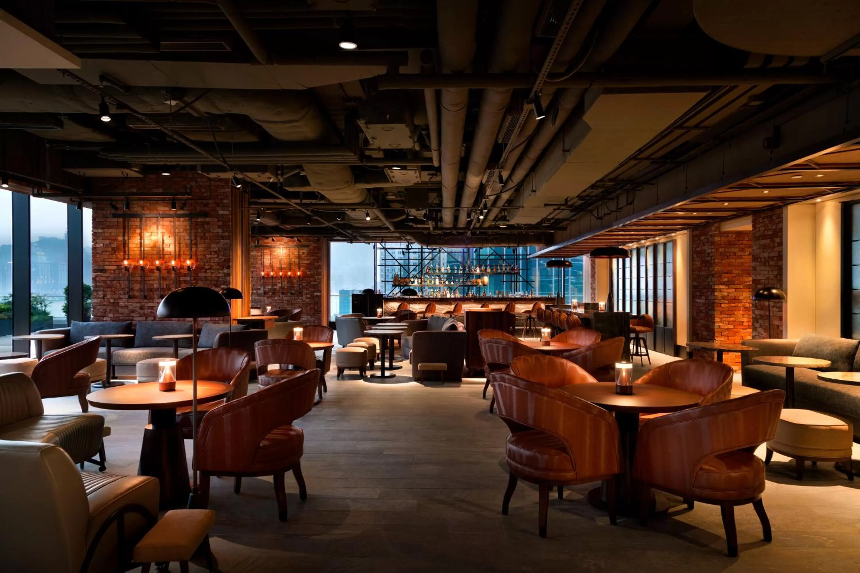 Lounge or bar in Kerry Hotel Hong Kong by Shangri-la