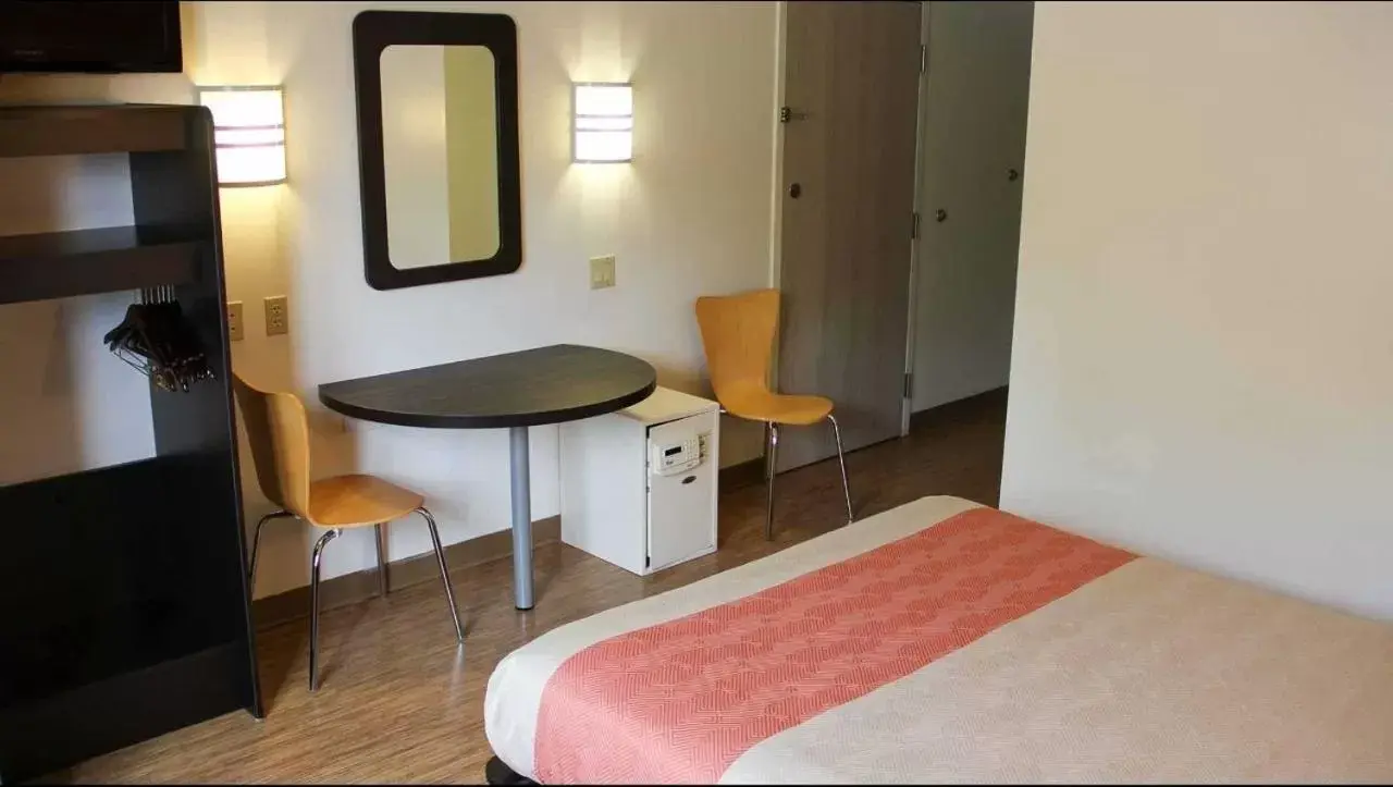 Bed in Motel 6-Milan, OH - Sandusky