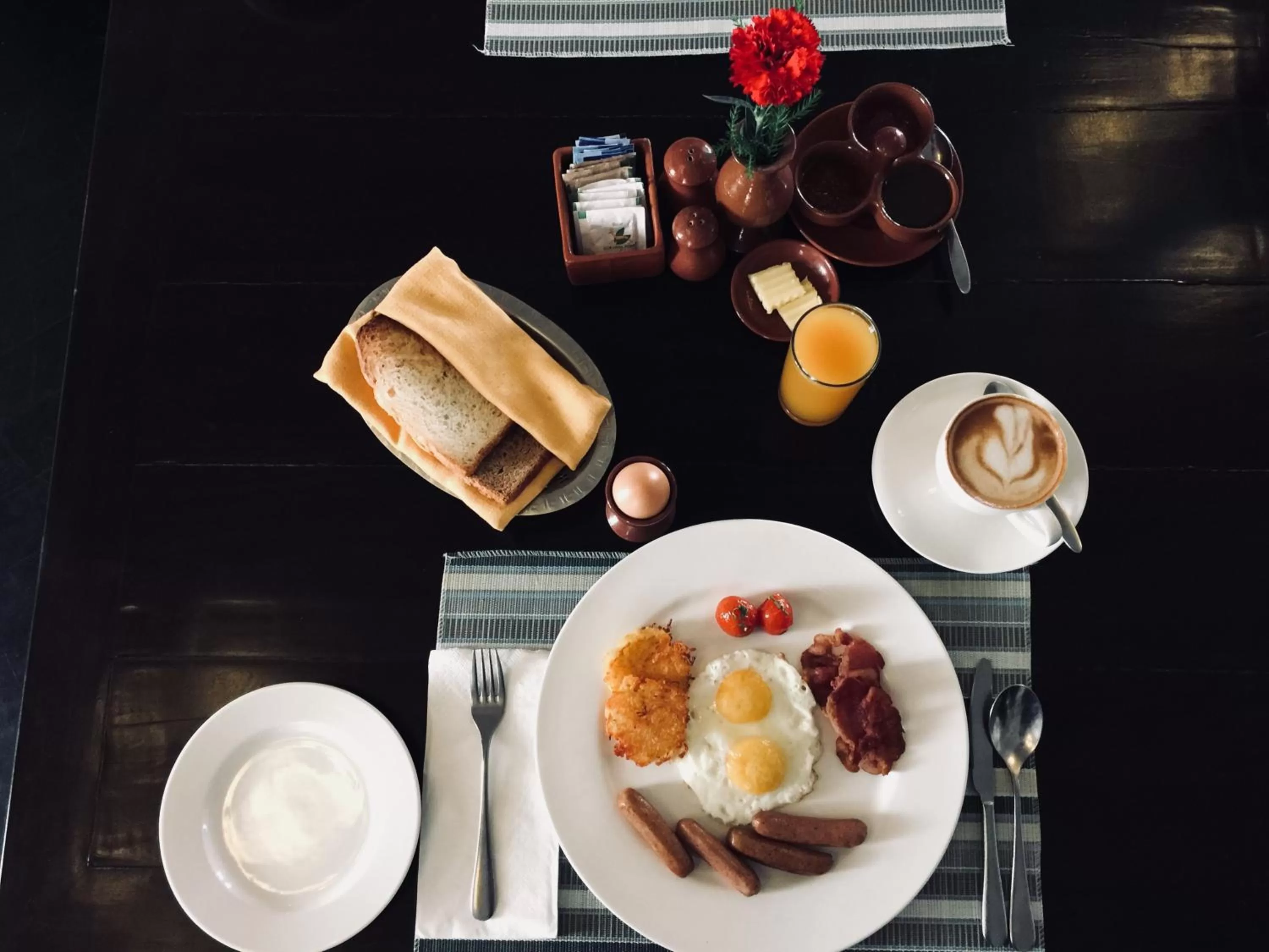 Breakfast in Gokarna Forest Resort Kathmandu