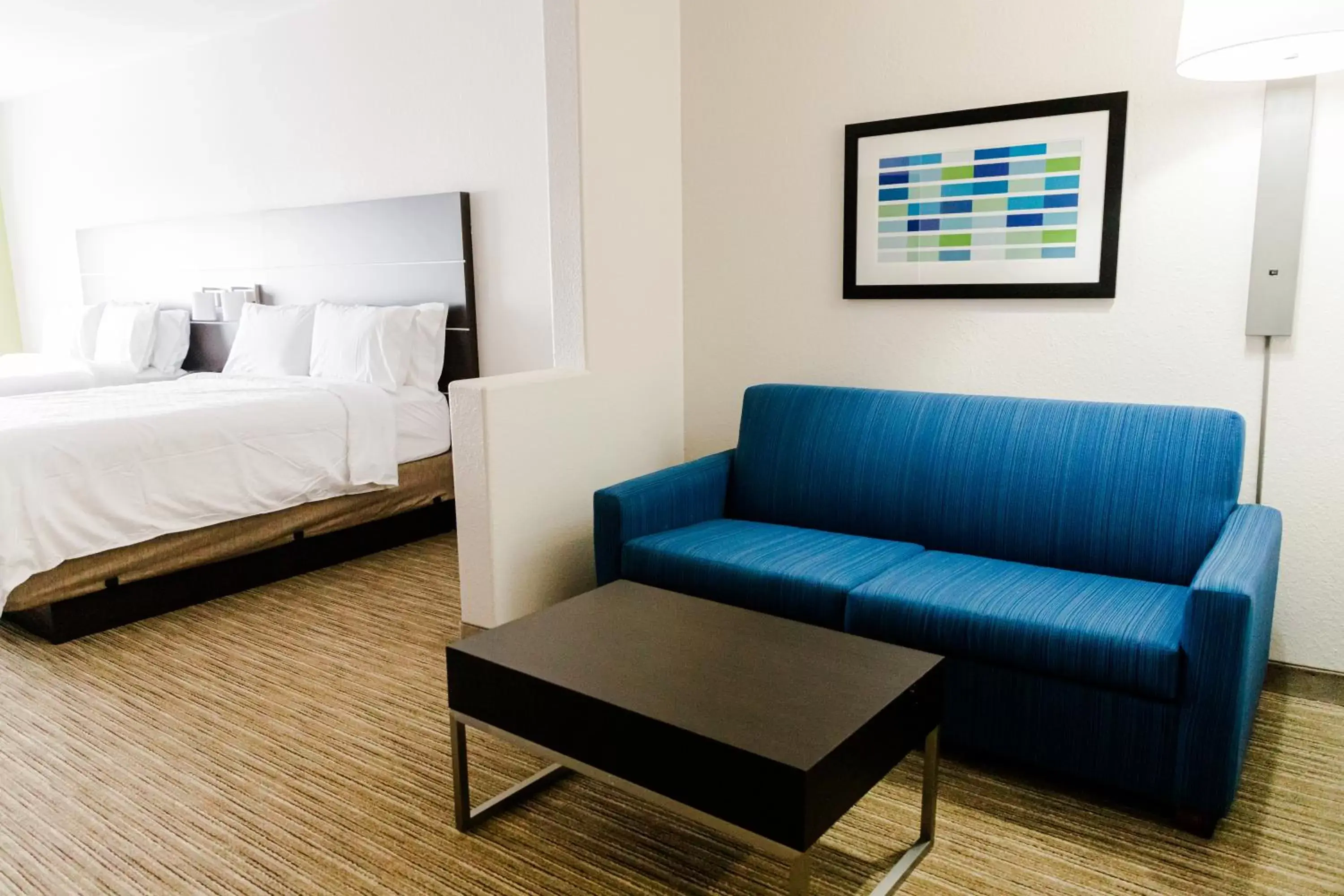 Seating area in Holiday Inn Express Hotel & Suites Greenville, an IHG Hotel