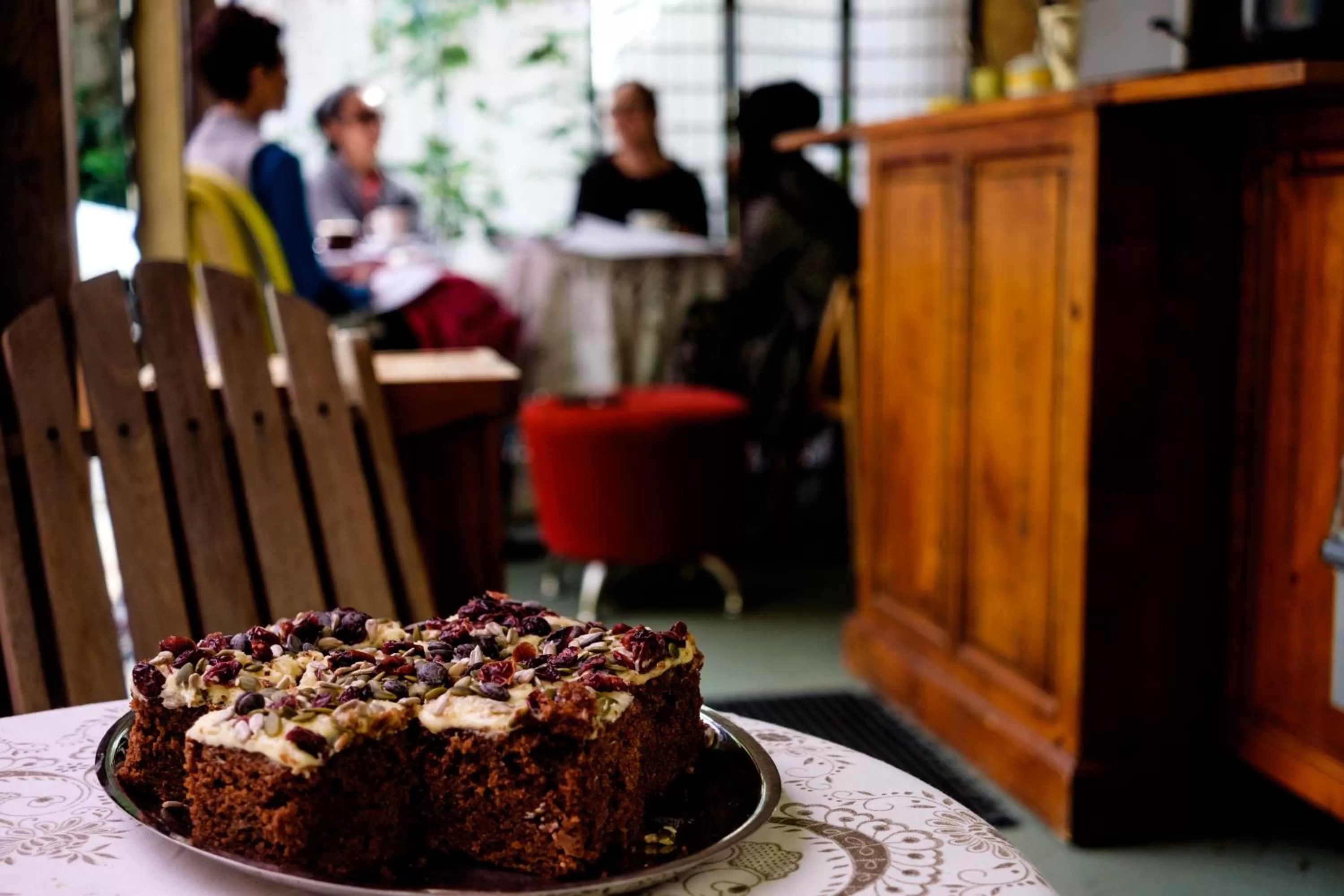 Food and drinks in Kawai Purapura Yoga Retreat Centre