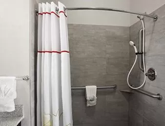 Shower in Hawthorn Suites by Wyndham San Angelo
