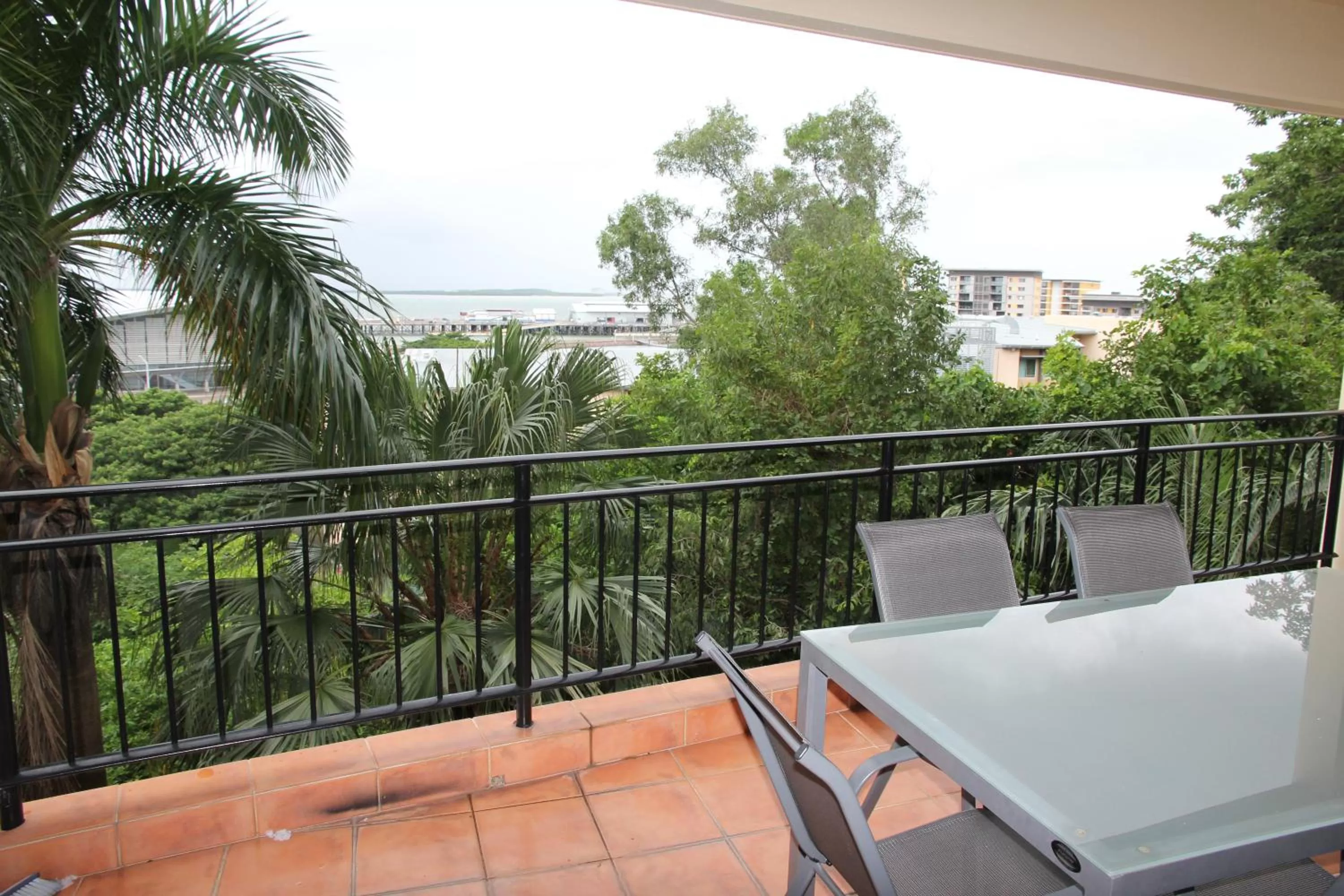 Balcony/Terrace in Darwin Deluxe Apartments