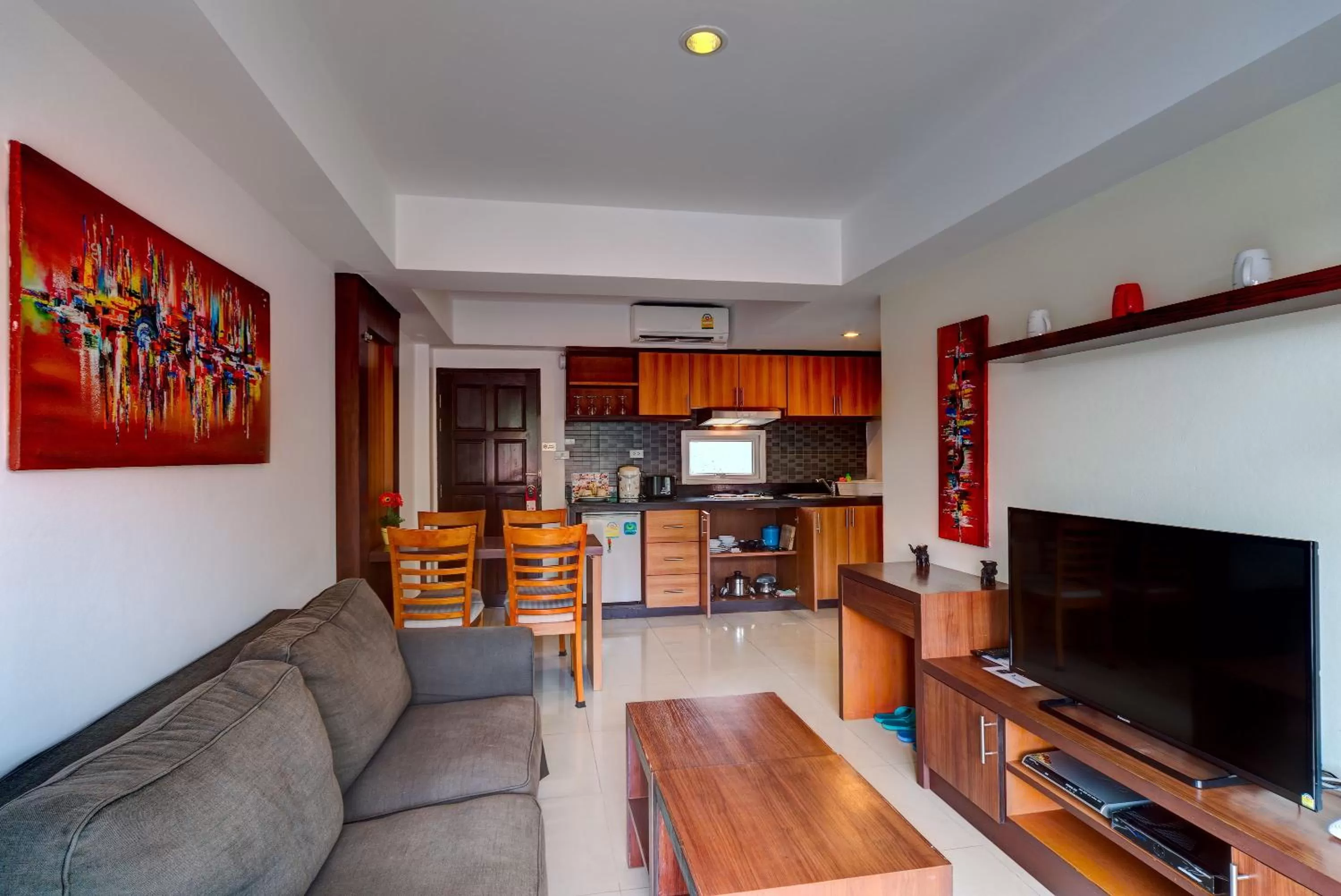 Living room in Krabi Apartment-SHA Extra Plus