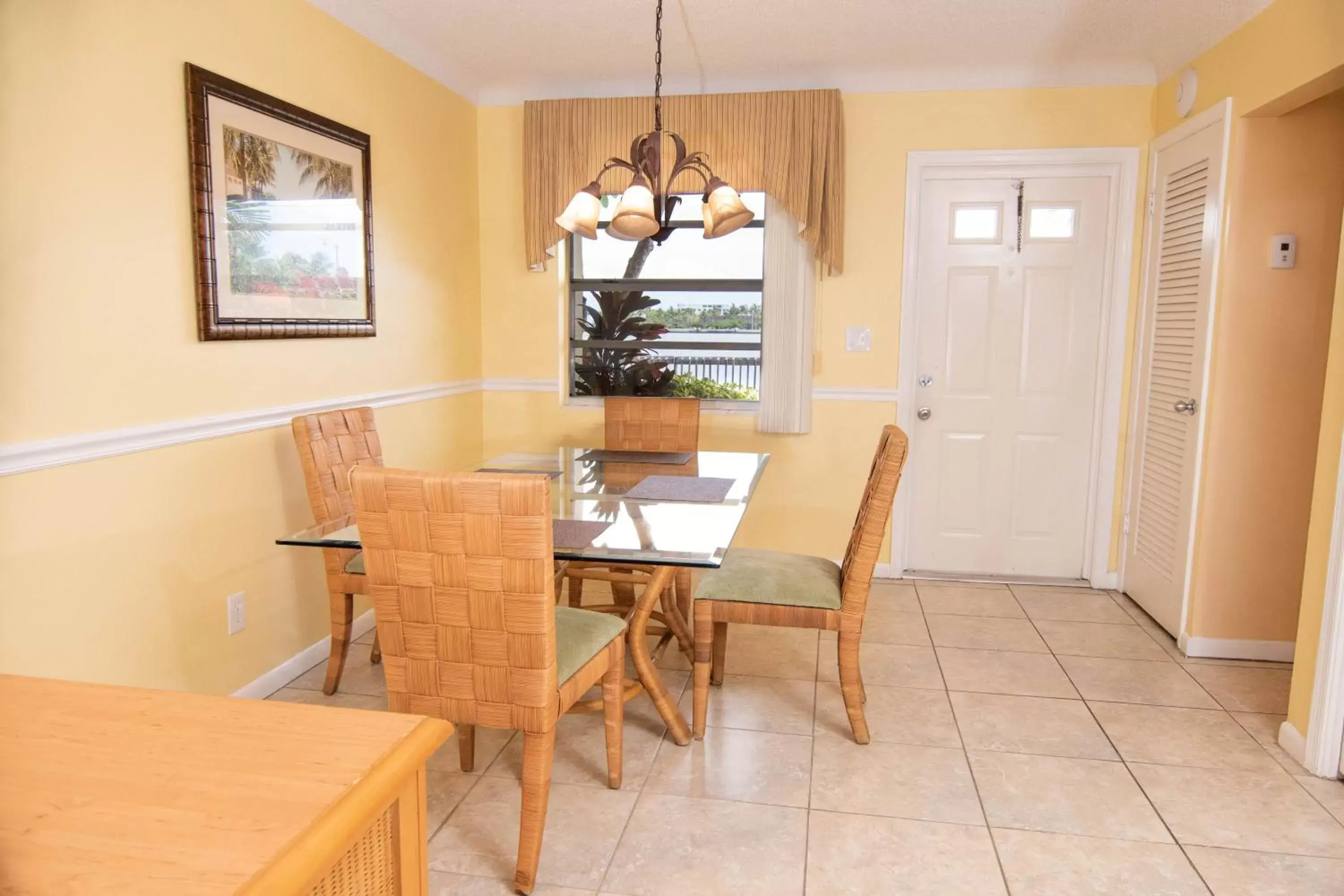 Dining Area in Palm Beach Waterfront Condos - Full Kitchens!