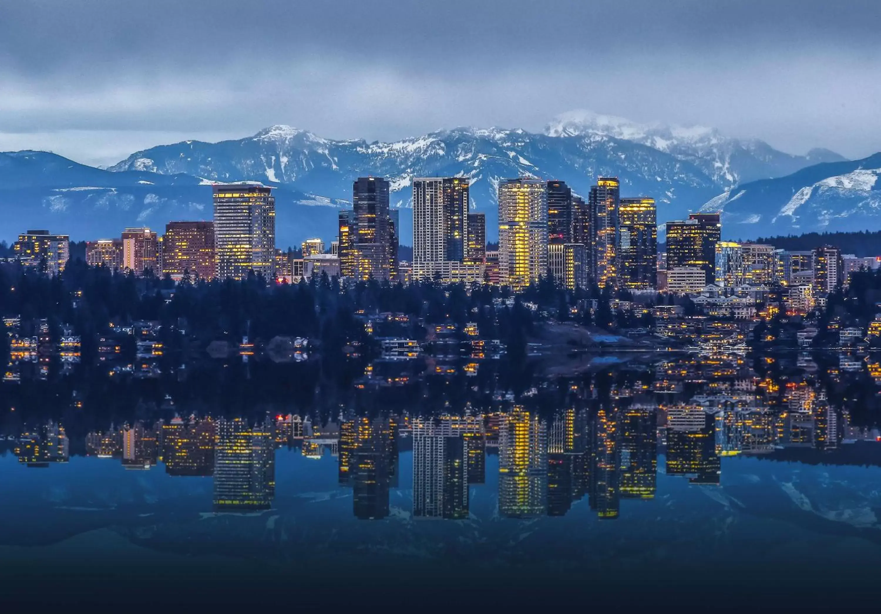 Location, Winter in Hyatt Regency Bellevue