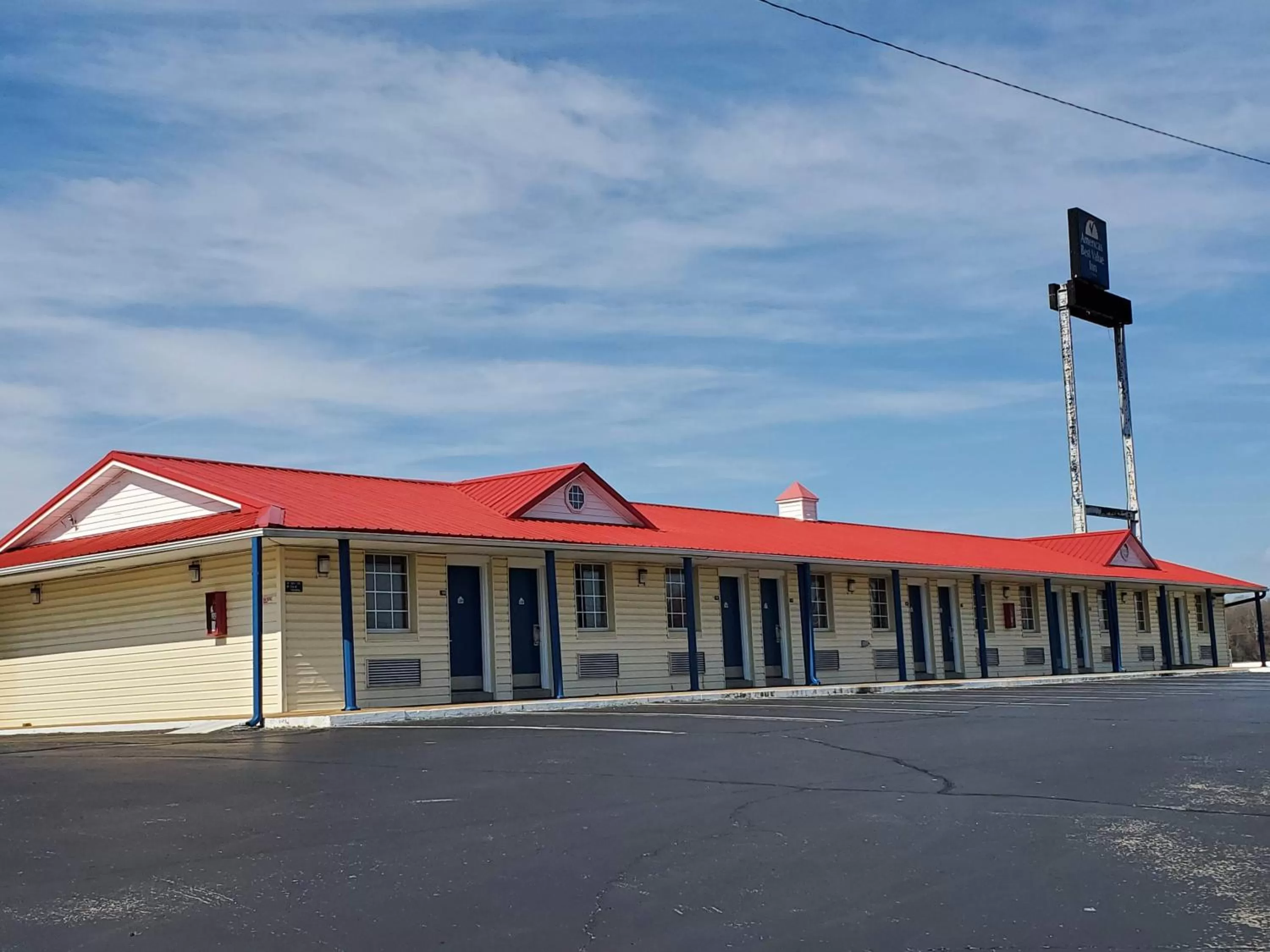 Property building in Americas Best Value Inn Wildersville