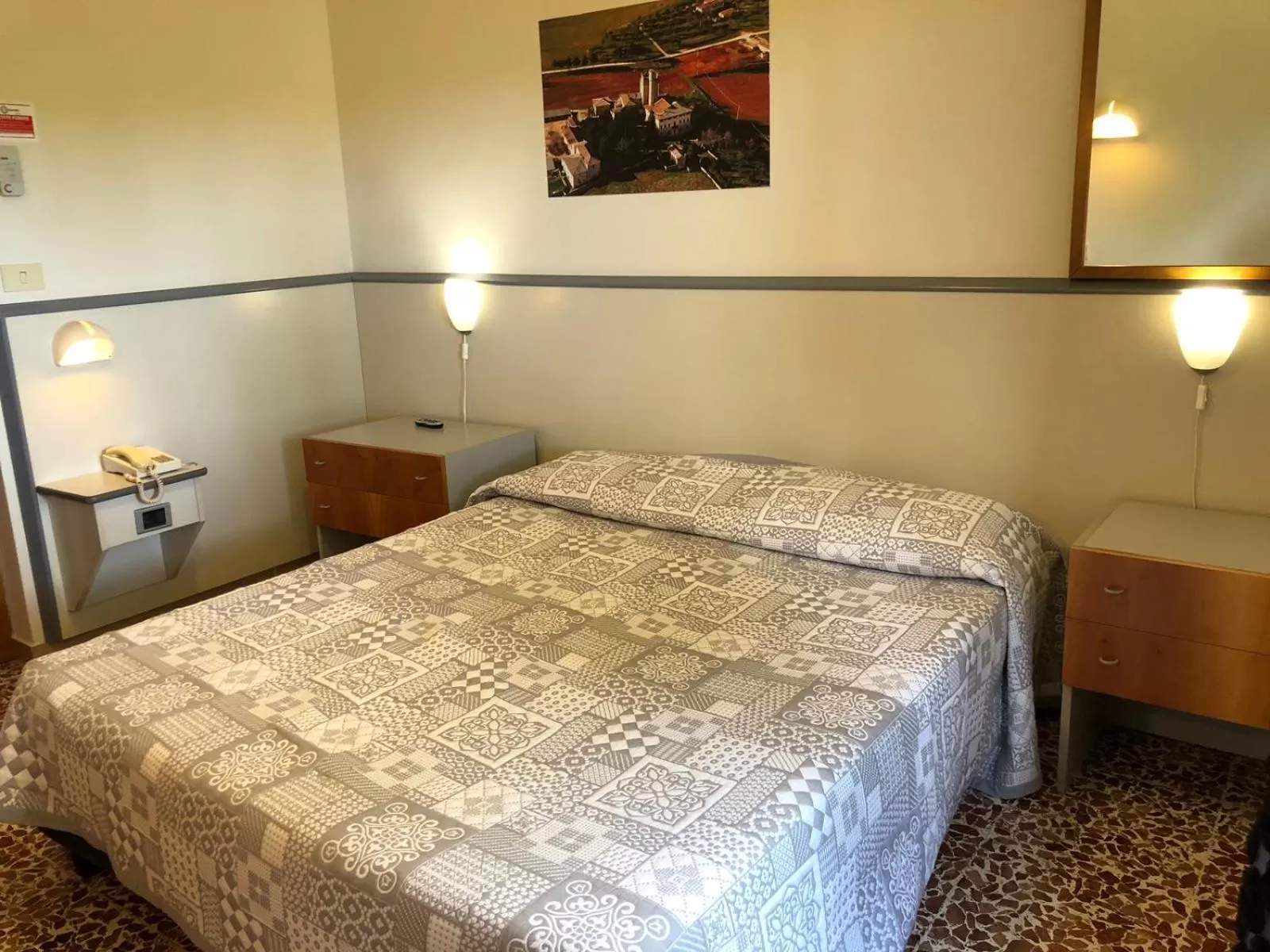 Bedroom, Bed in Hotel Ai Tufi