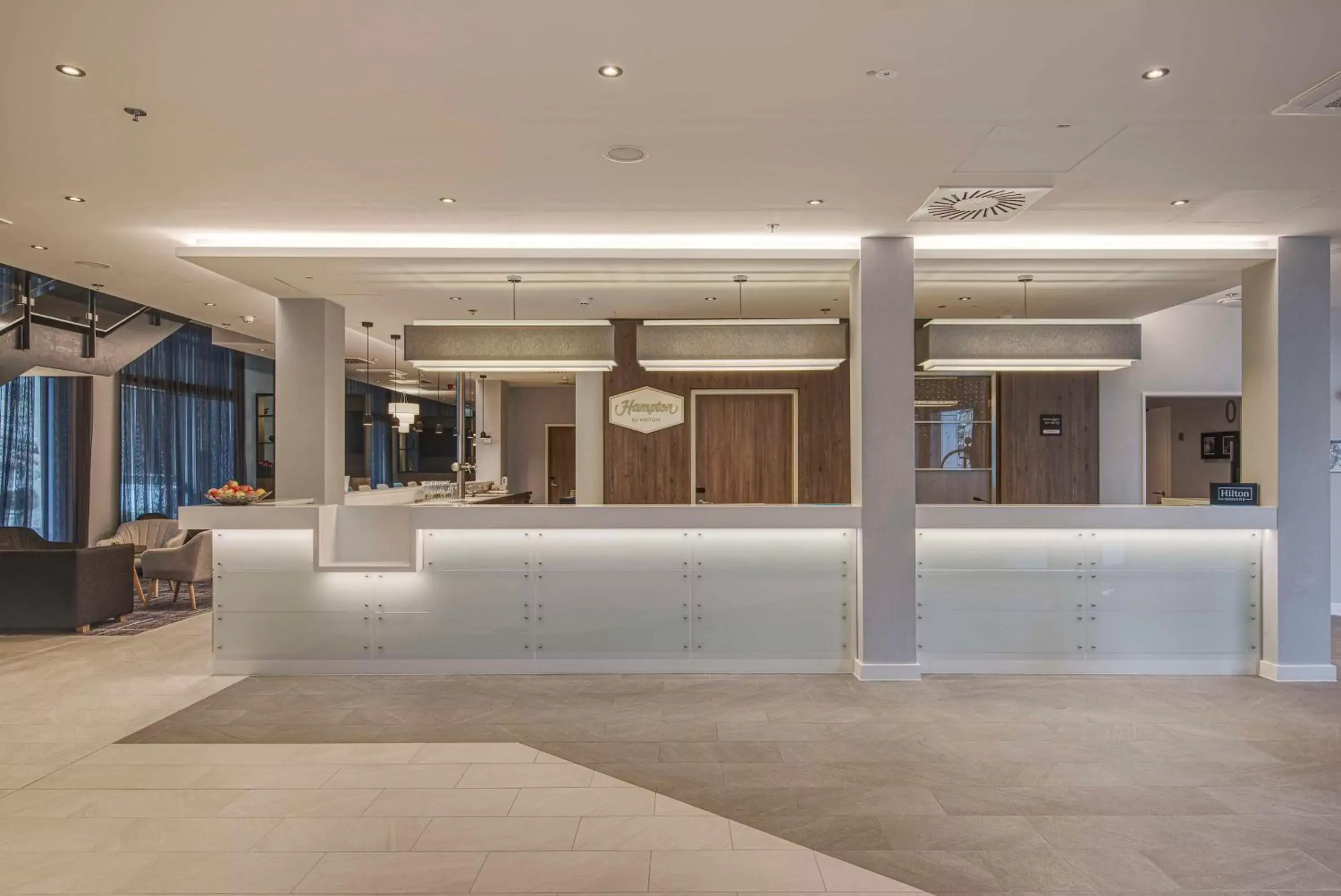 Lobby or reception in Hampton by Hilton Stuttgart City Centre Lobby or reception in Hampton by Hilton Stuttgart City Centre