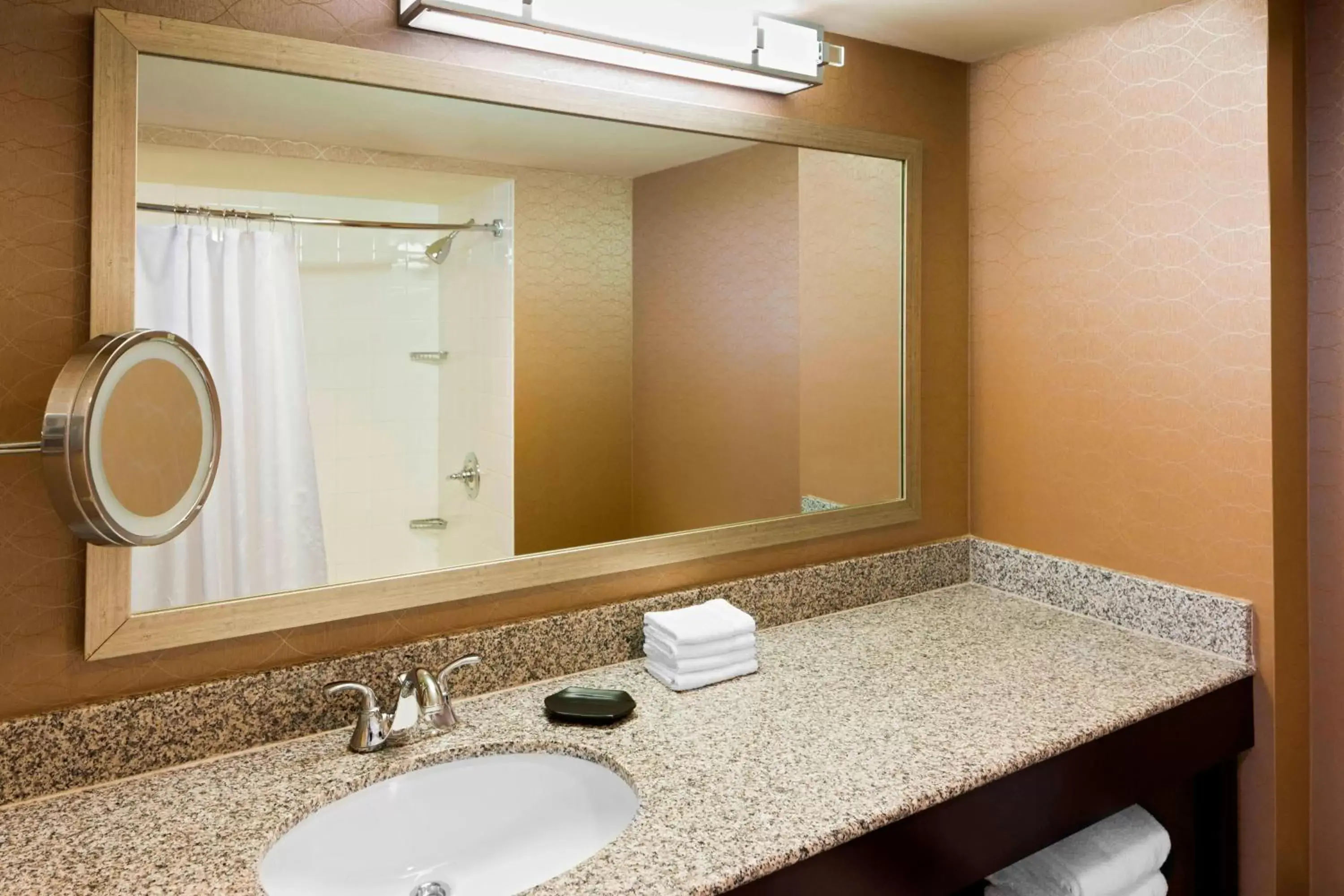 Bathroom in Sheraton Hotel Metairie New Orleans