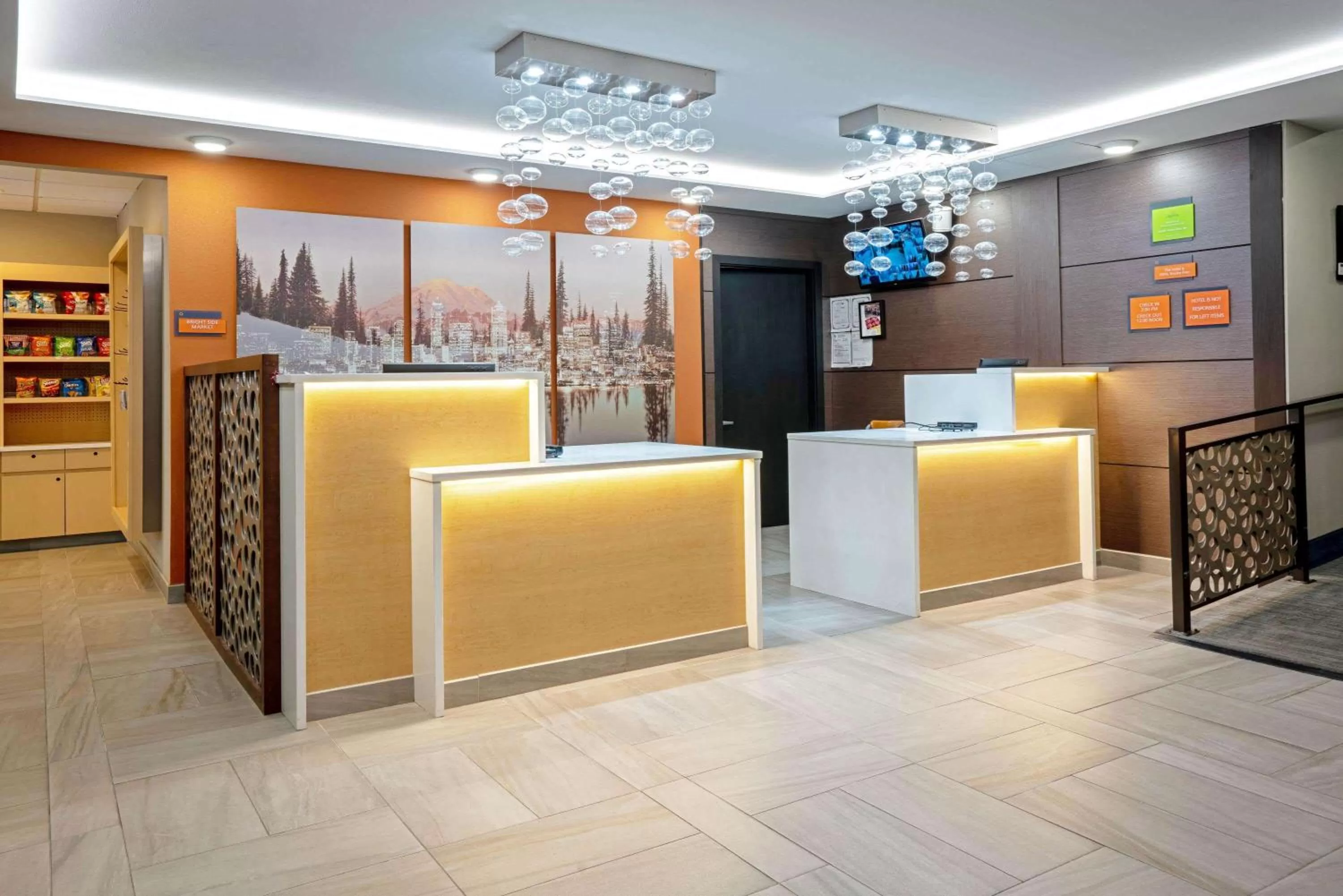 Lobby or reception in La Quinta by Wyndham Seattle Federal Way