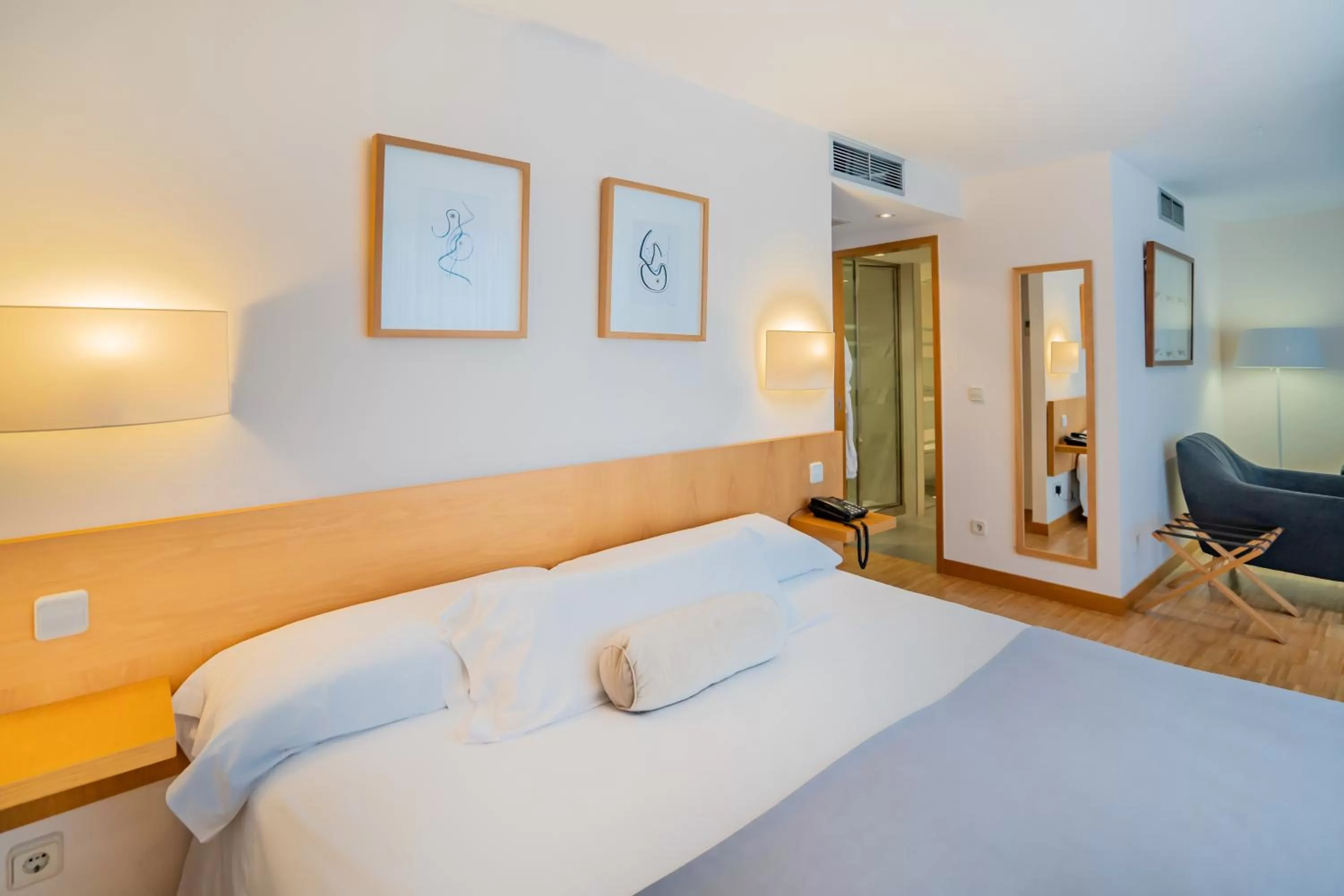 Bed in Gran Hotel Victoria