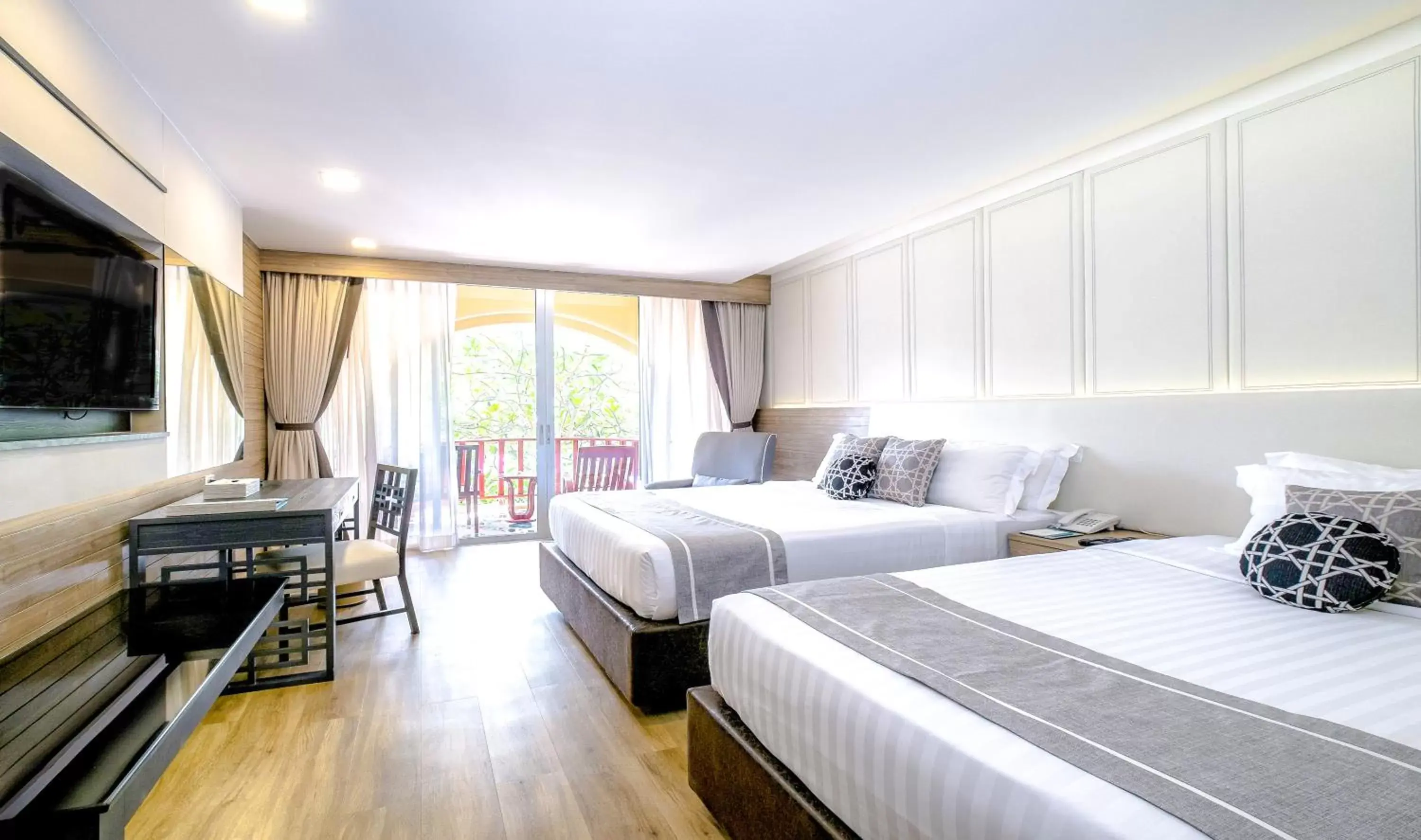 Bedroom in Phuket Graceland Resort and Spa - SHA Extra Plus