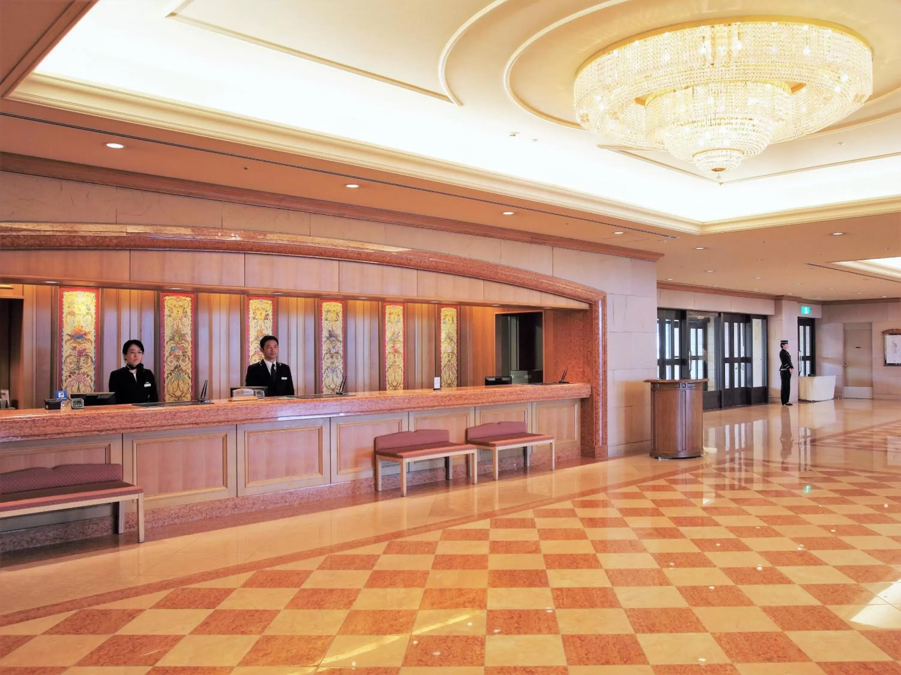 Lobby or reception in Hotel Okura JR Huis Ten Bosch
