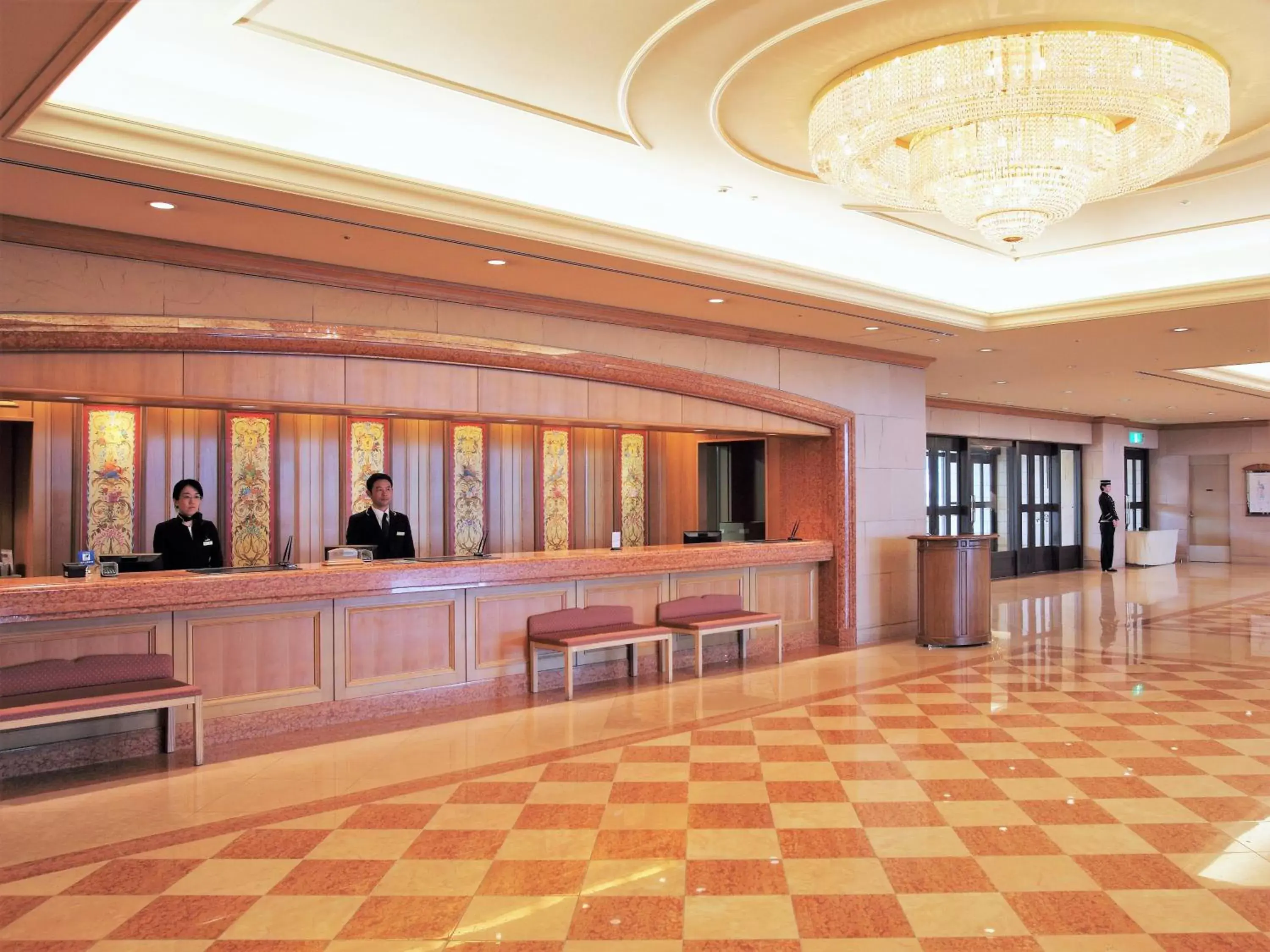 Lobby or reception in Hotel Okura JR Huis Ten Bosch Lobby or reception in Hotel Okura JR Huis Ten Bosch
