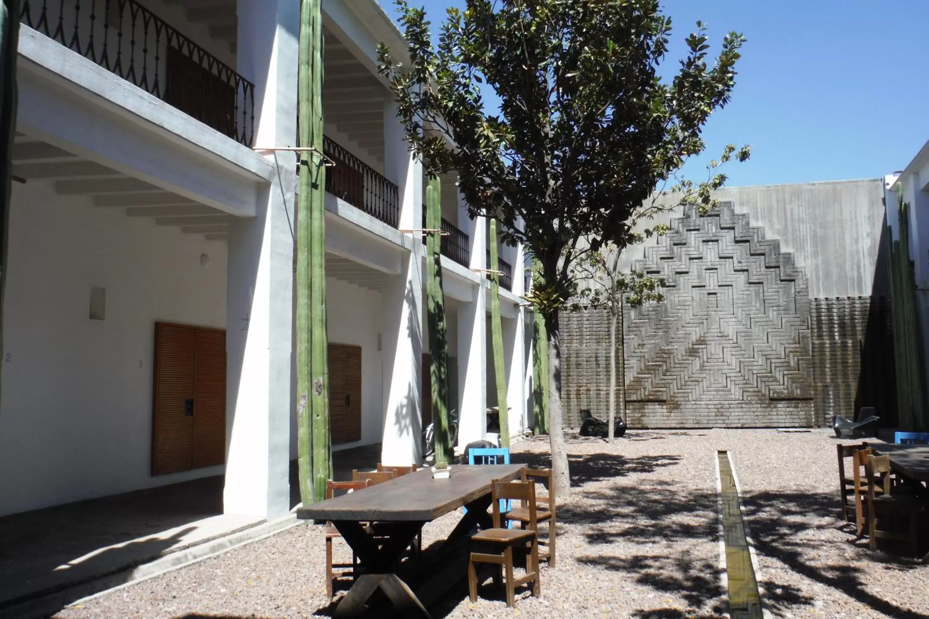 Patio in Hotel Azul de Oaxaca