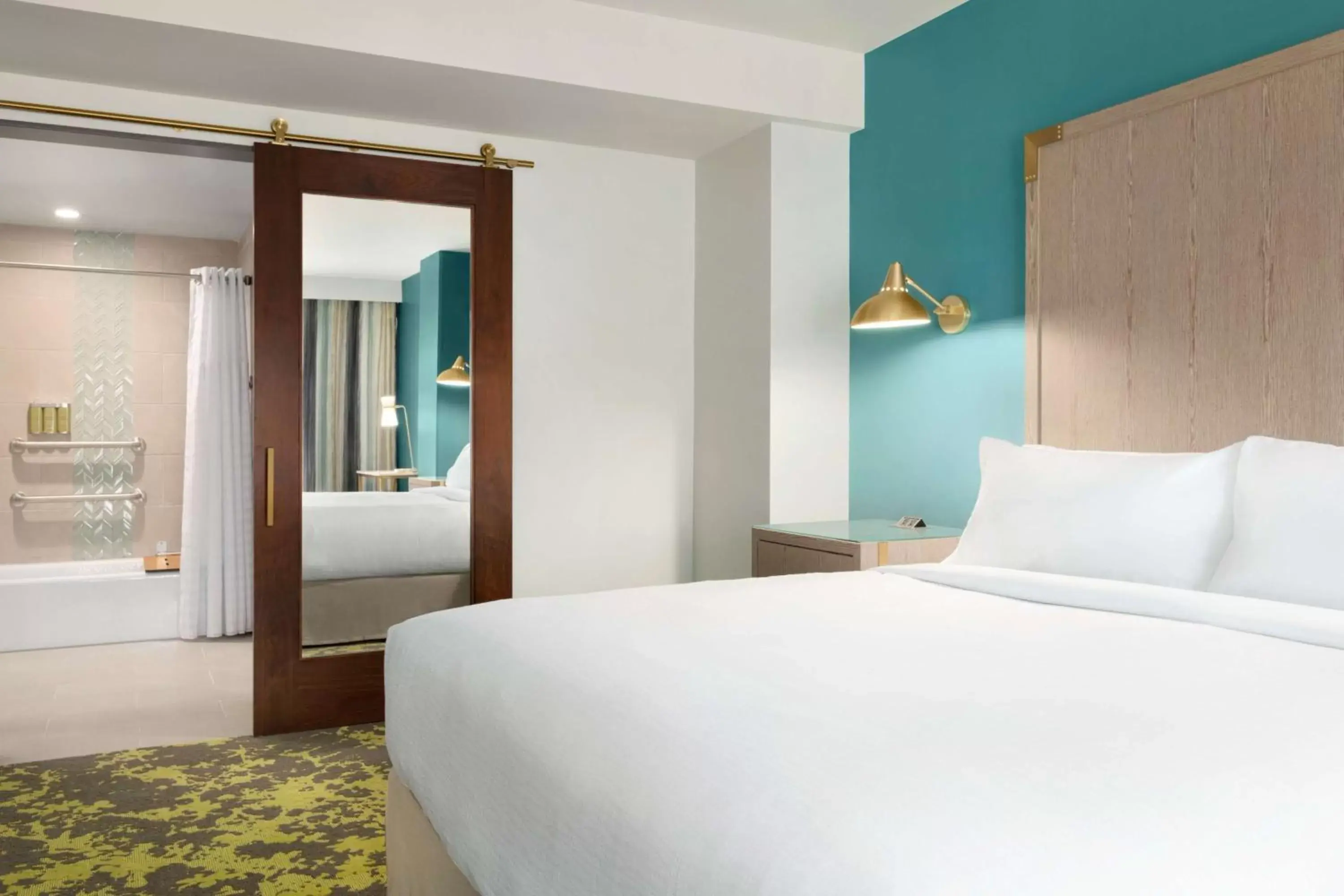 Bed in Embassy Suites By Hilton Boulder Bed in Embassy Suites By Hilton Boulder
