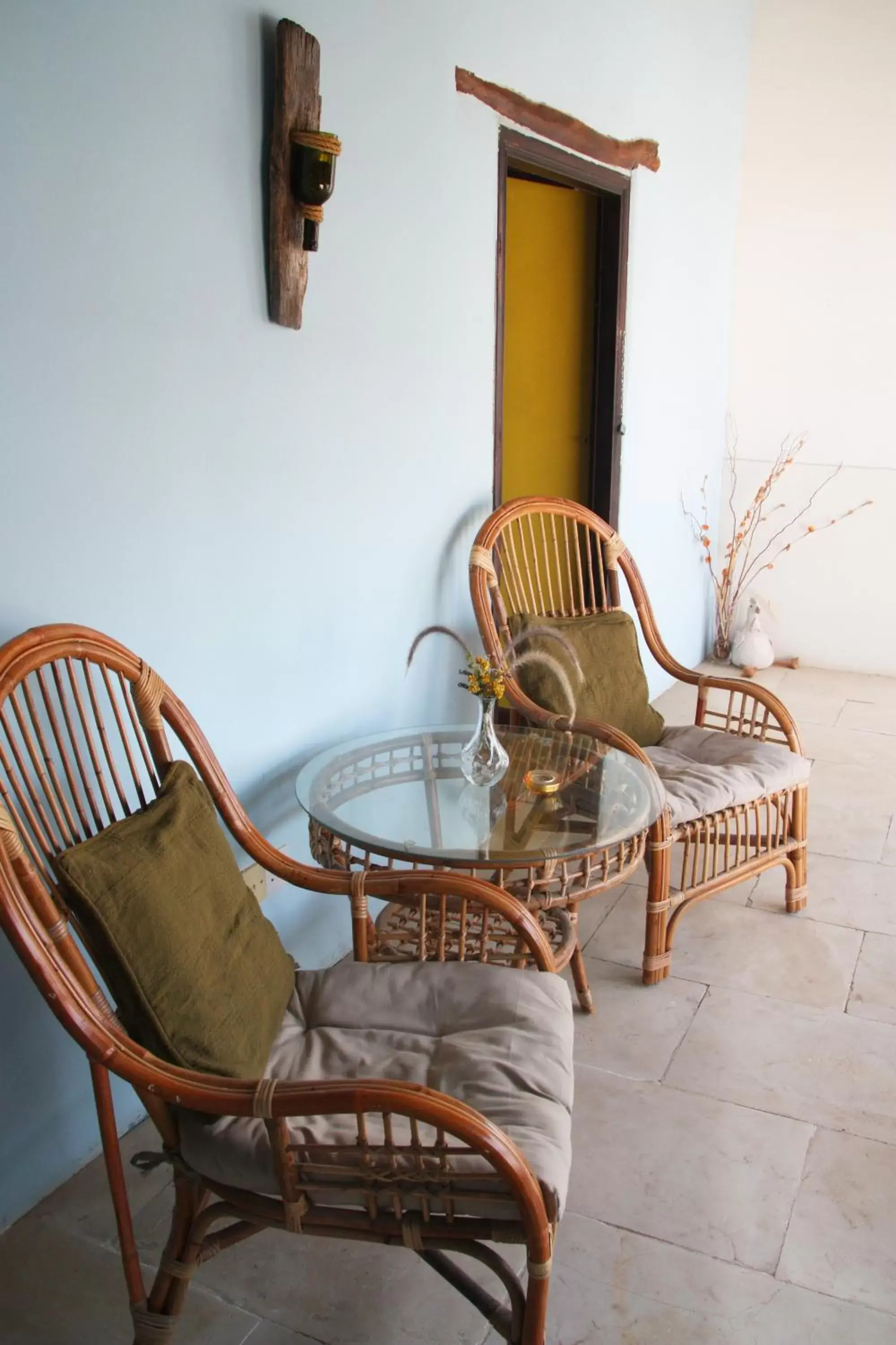 Balcony/Terrace, Seating Area in Aperanti Agrotourism