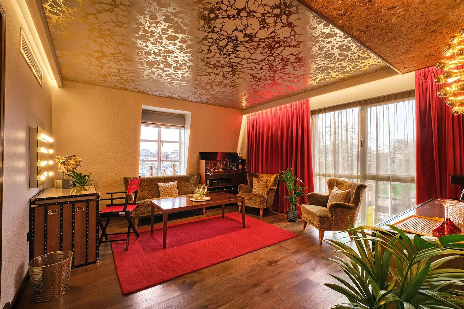 Living room in The Megaro Hotel - Kings Cross St Pancras, London