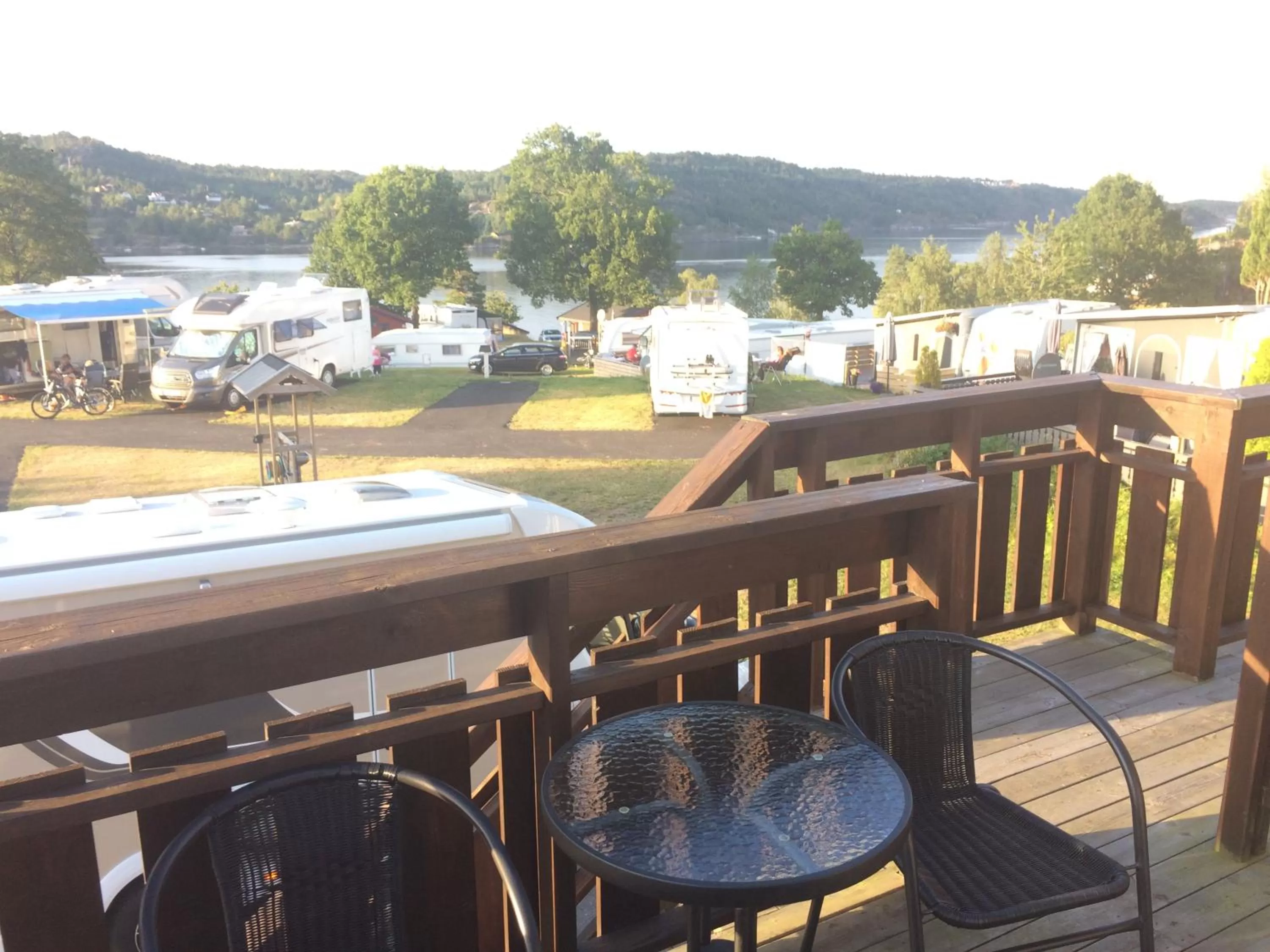 Lake view in Sørlandet Feriesenter