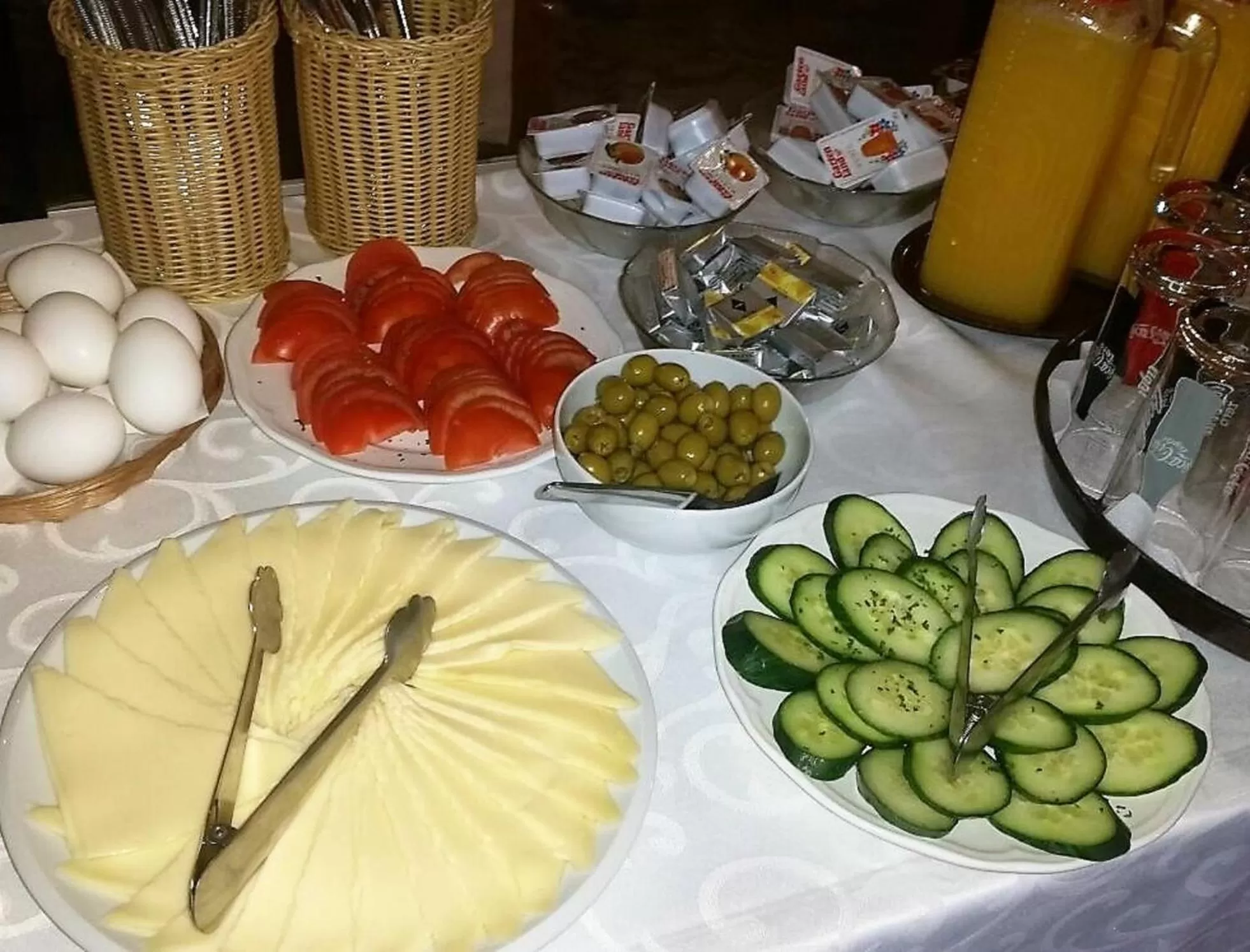 Buffet breakfast in Hotel Am Limes