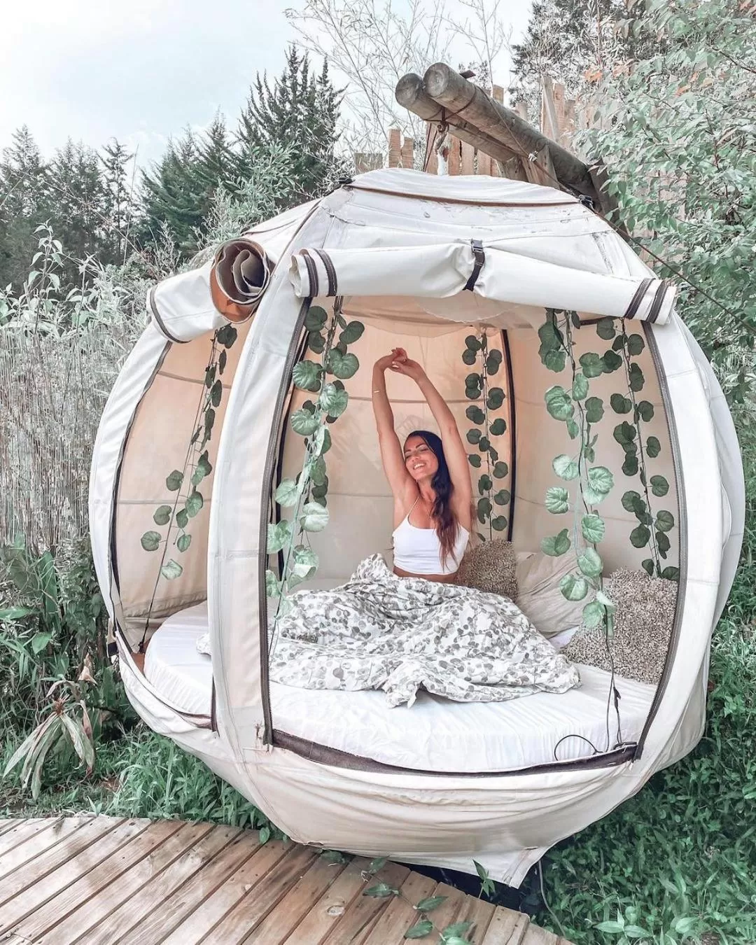 Bed in Levit Glamping - Hotel Guatapé Peñol