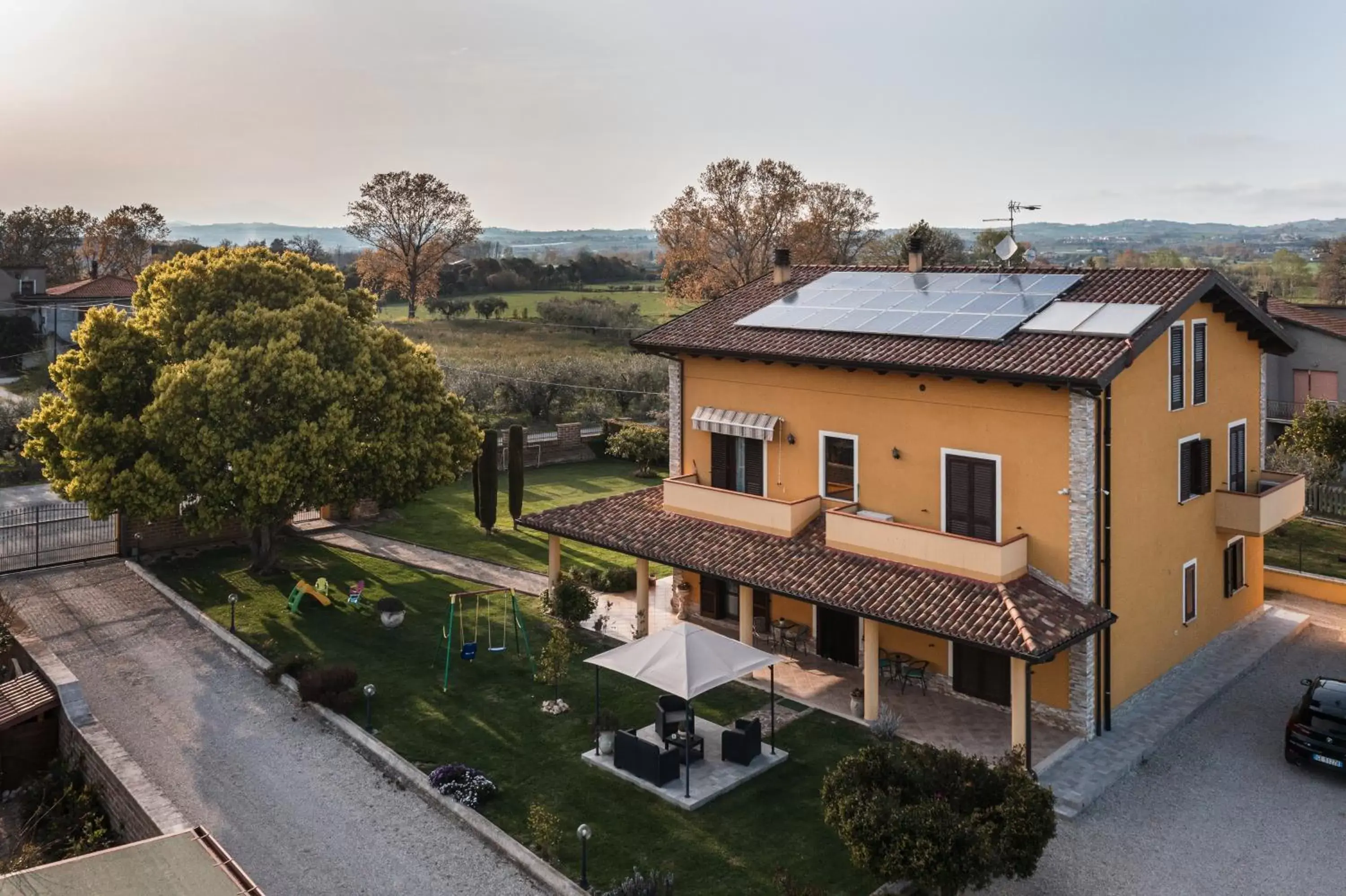 Bird's eye view in B&B La Canfora