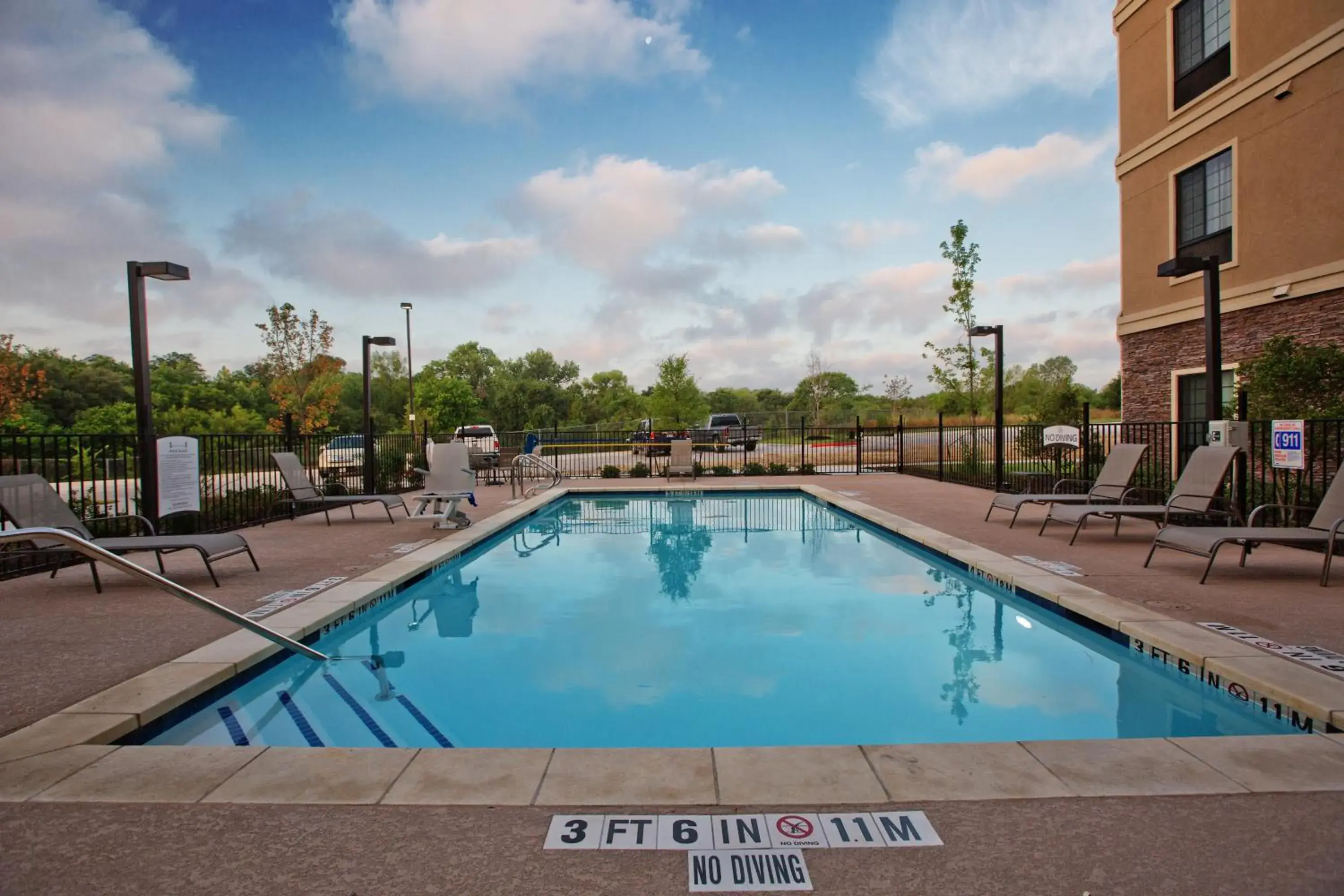 Swimming Pool in Staybridge Suites Austin South Interstate Hwy 35, an IHG Hotel