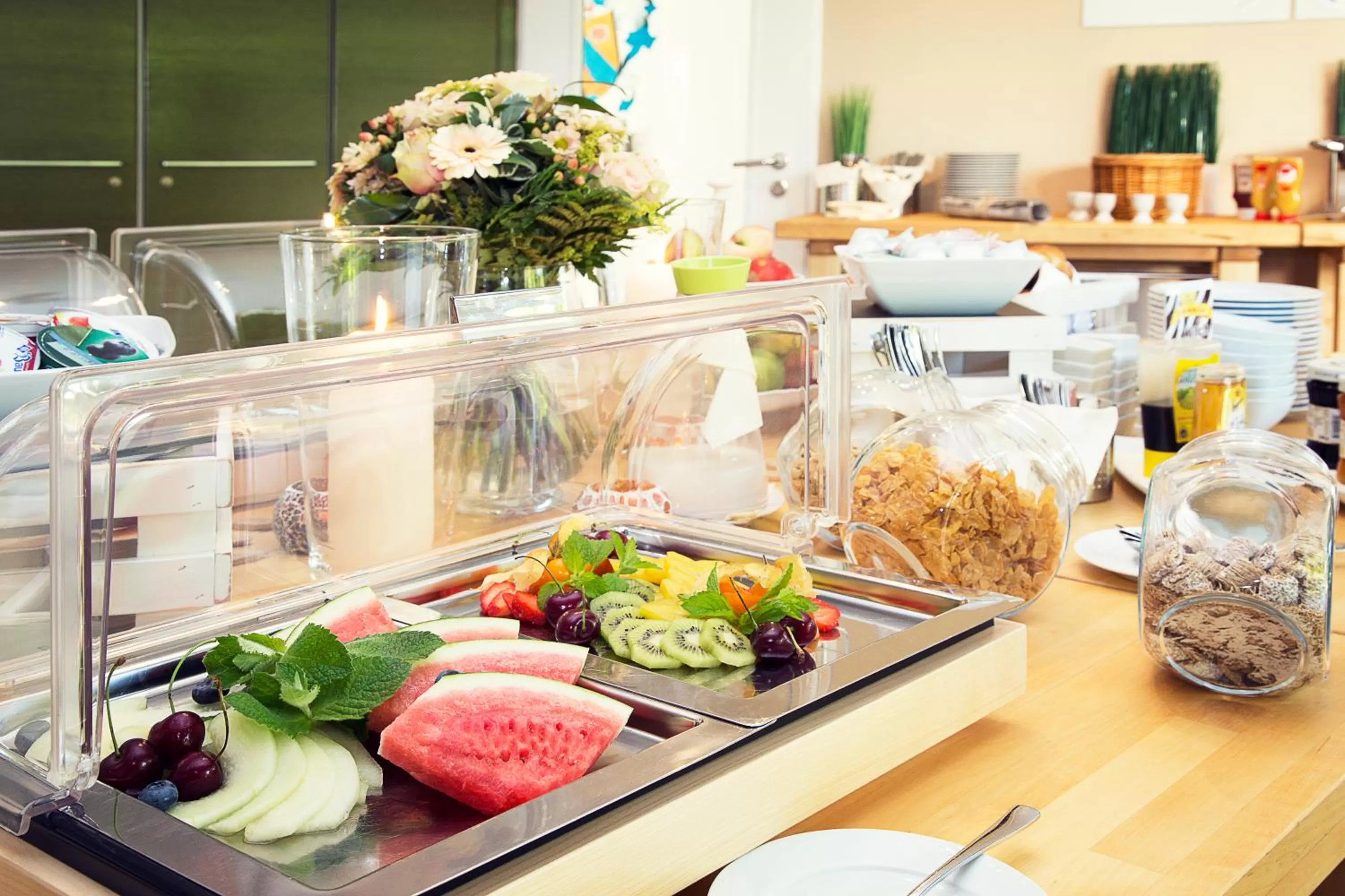 Food close-up in Hotel Löwenguth - Das freundliche gemütliche Budget Hotel