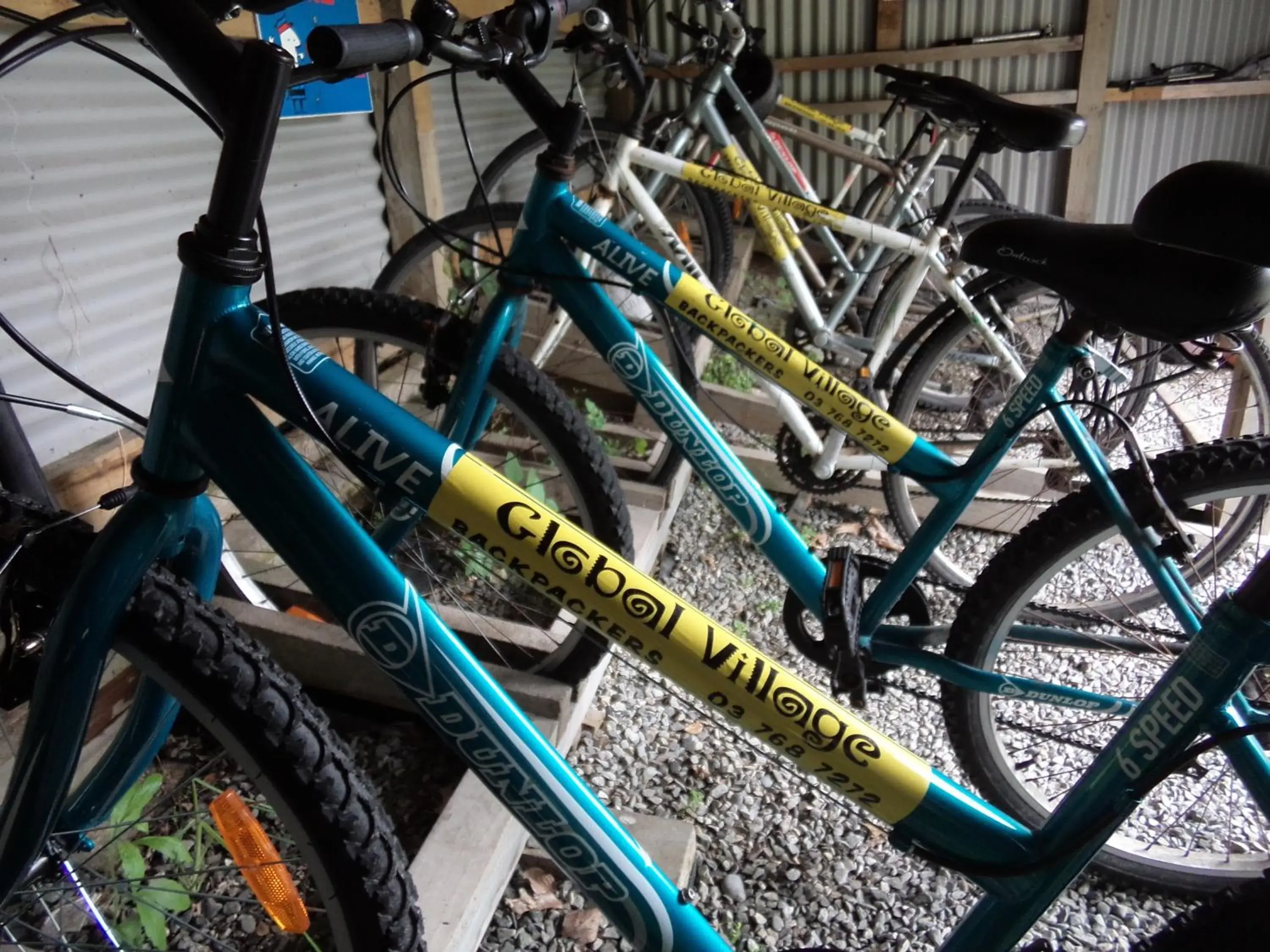 Cycling, Biking in Global Village Travellers Lodge