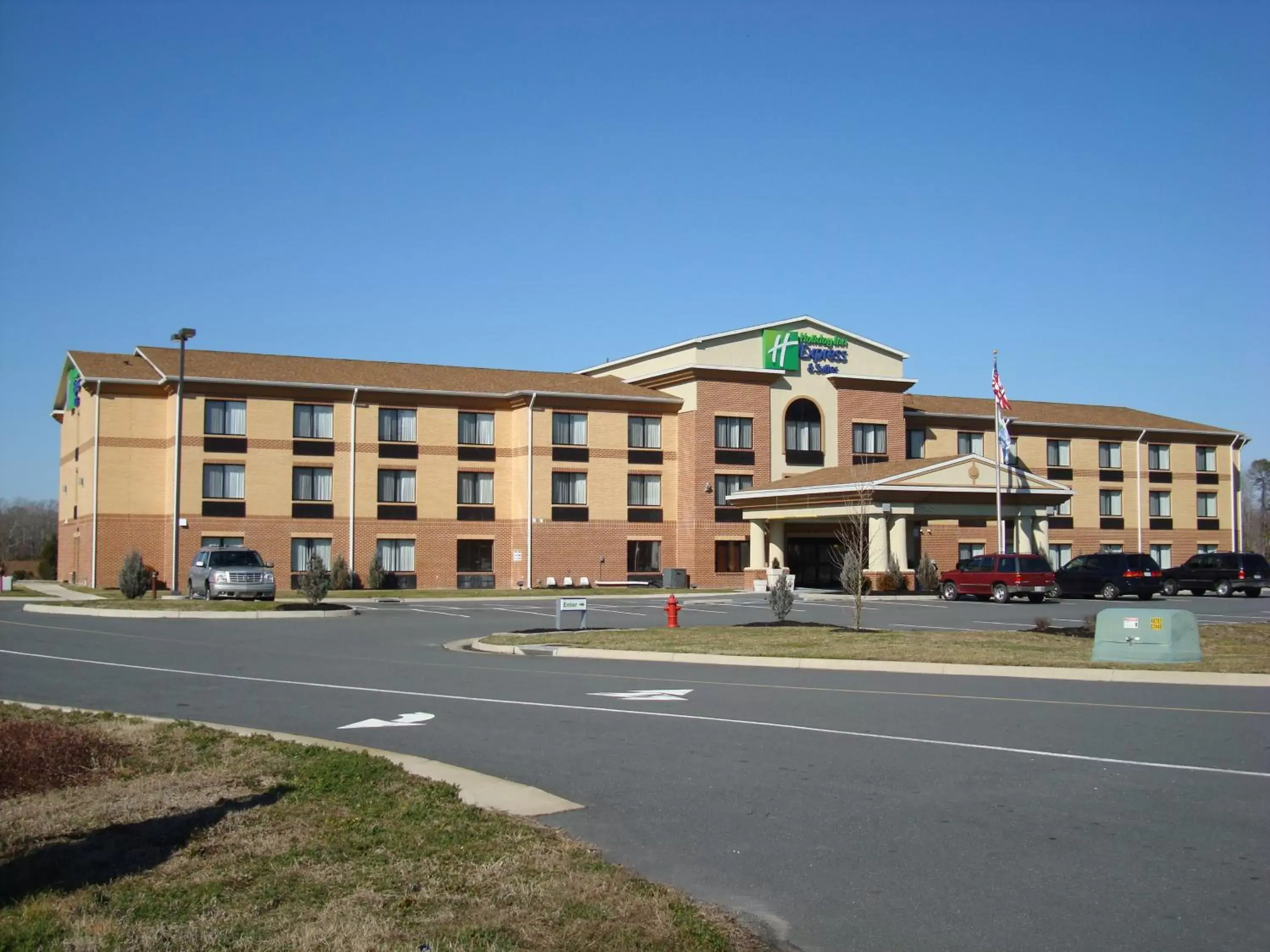 Property Building in Holiday Inn Express Hotel & Suites Exmore-Eastern Shore, an IHG Hotel