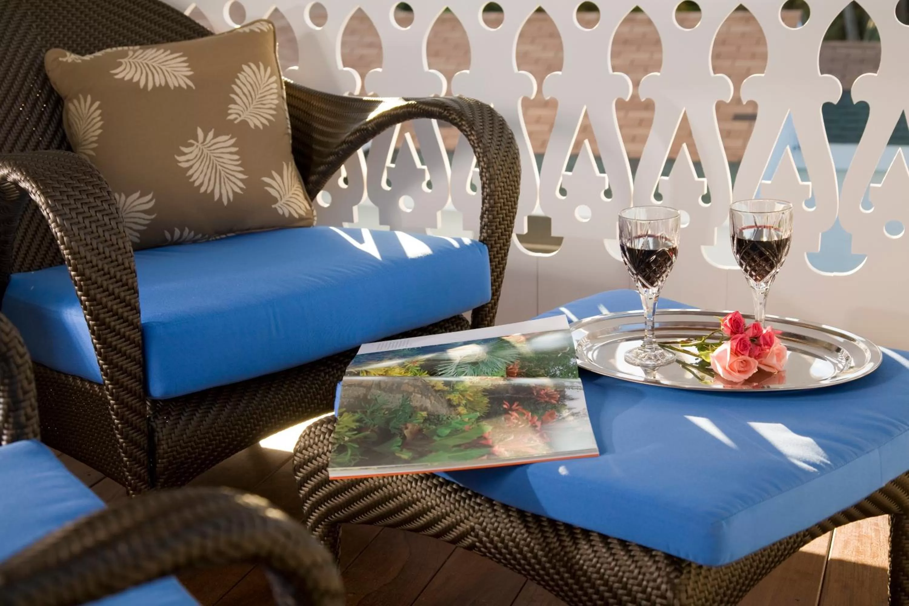 Balcony/Terrace in Port d'Hiver Bed and Breakfast