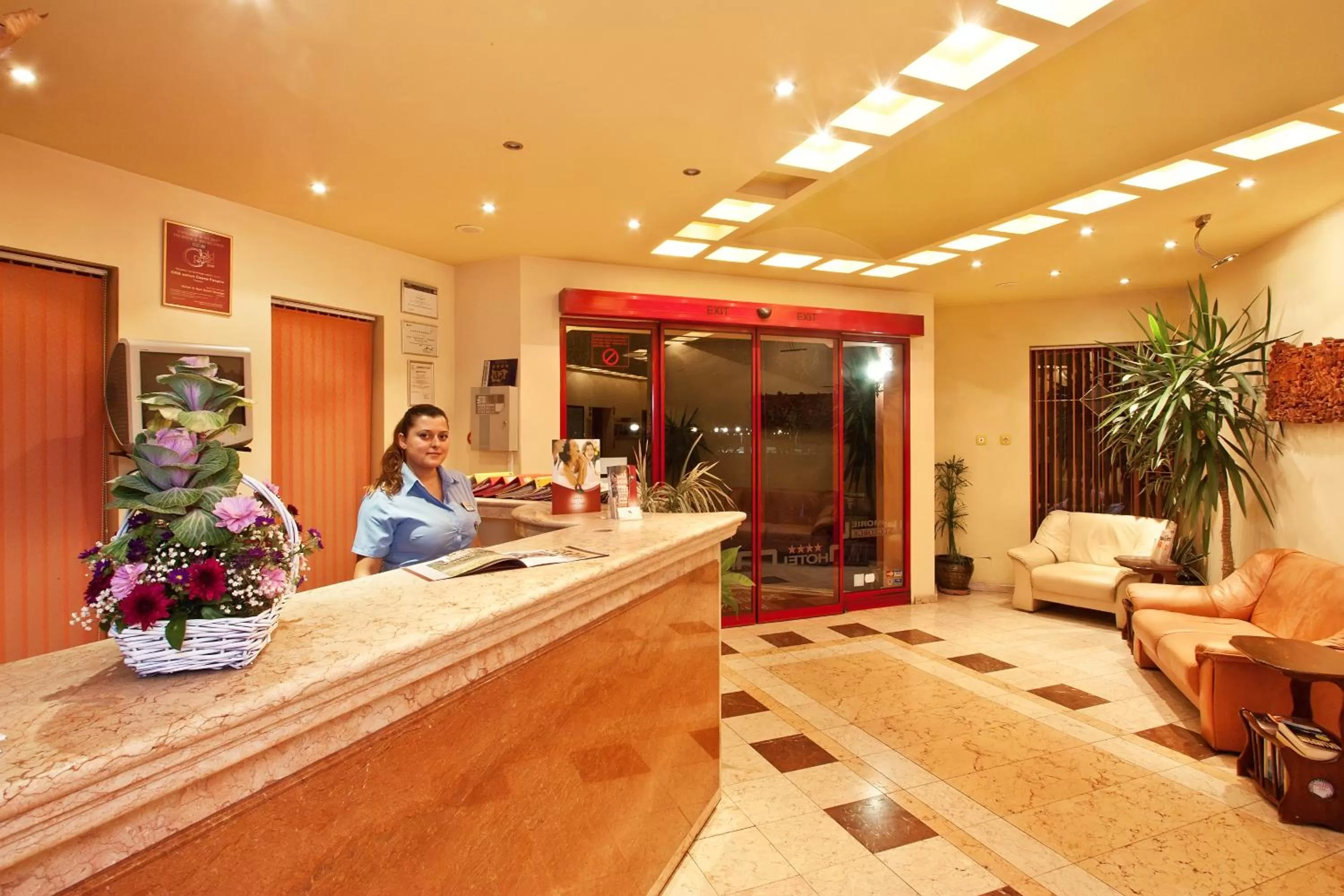 Lobby or reception in Saint George Hotel & Medical Spa