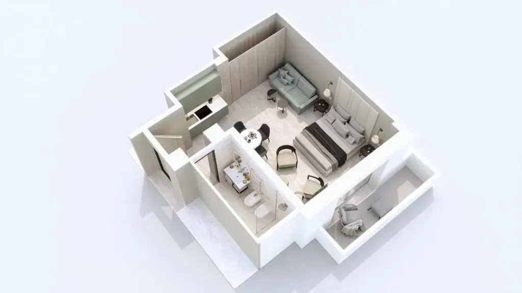 Floor Plan in Ceccarini 9 home suite home