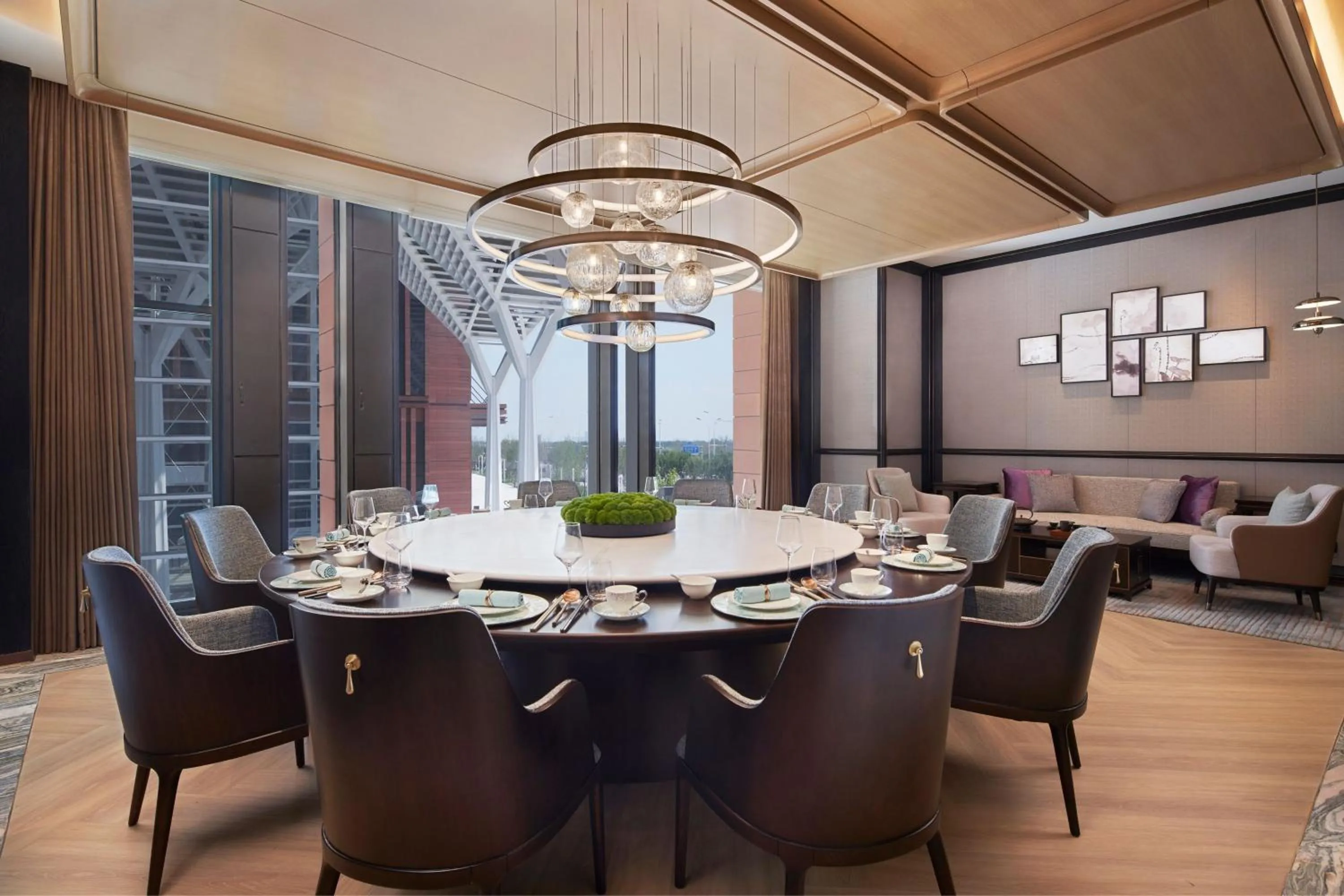 Restaurant/places to eat in Tianjin Marriott Hotel National Convention and Exhibition Center