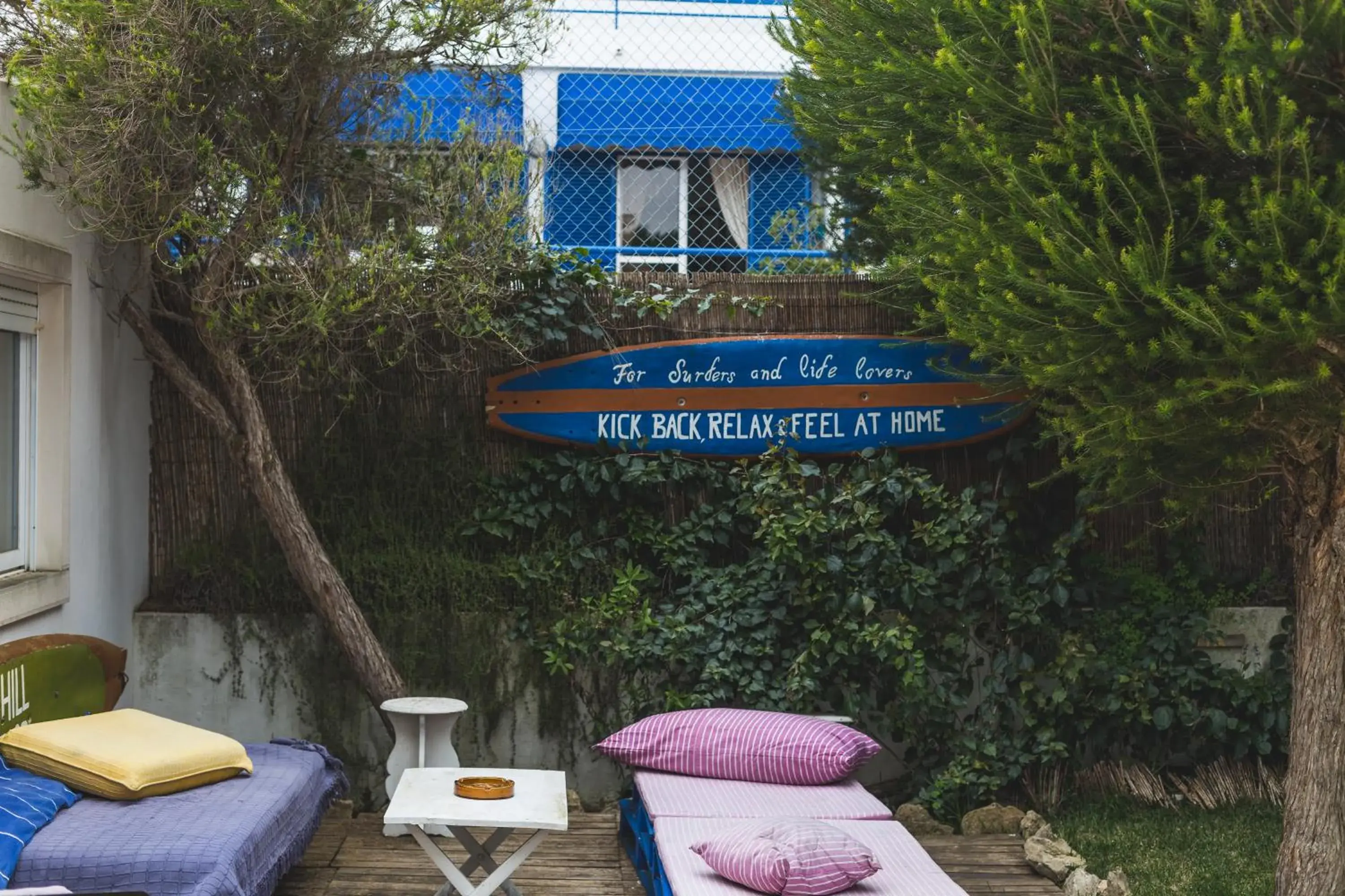 Garden in Ericeira Chill Hill Hostel & Private Rooms