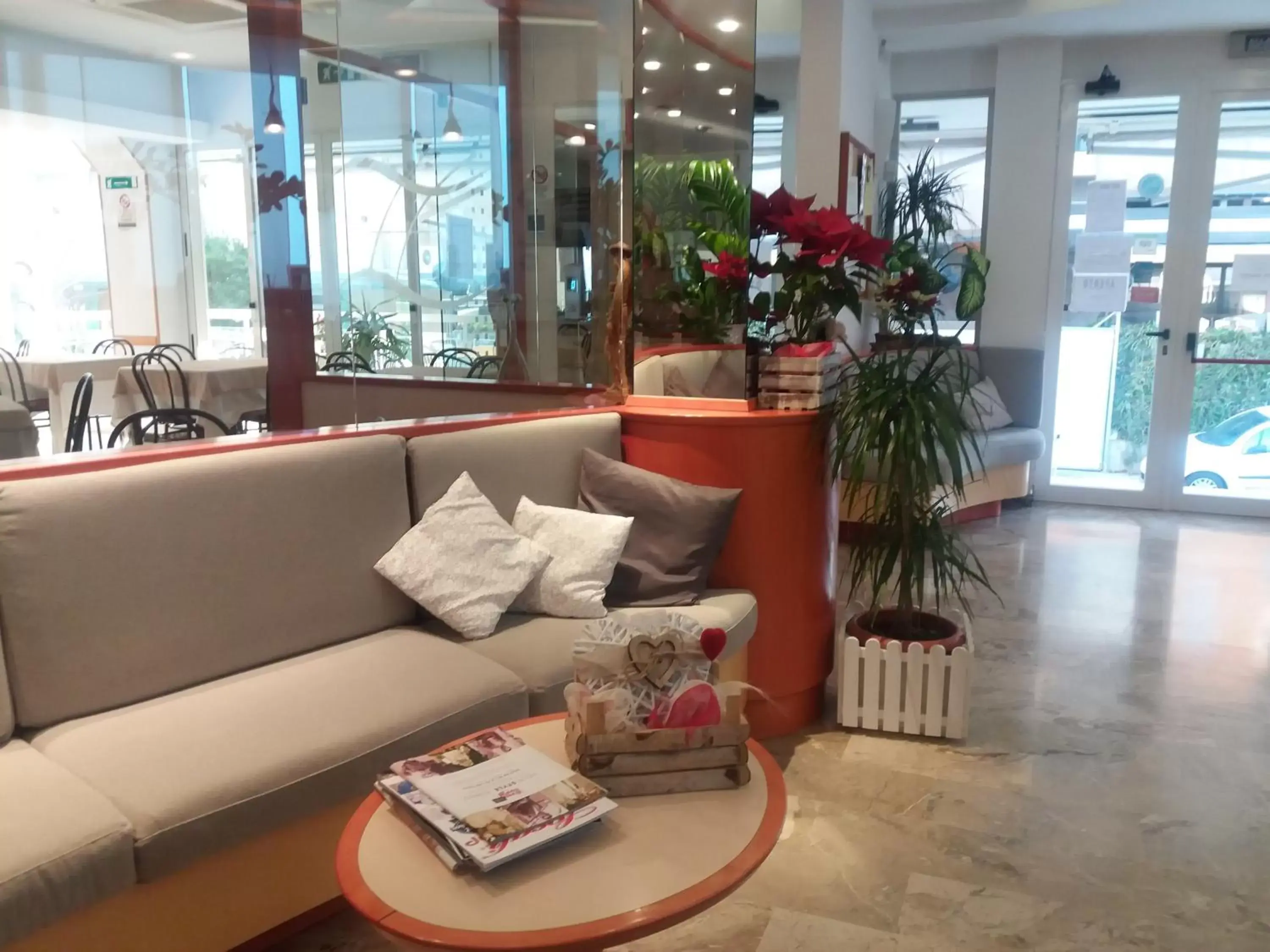 Lobby or reception in Hotel Zurigo Lobby or reception in Hotel Zurigo