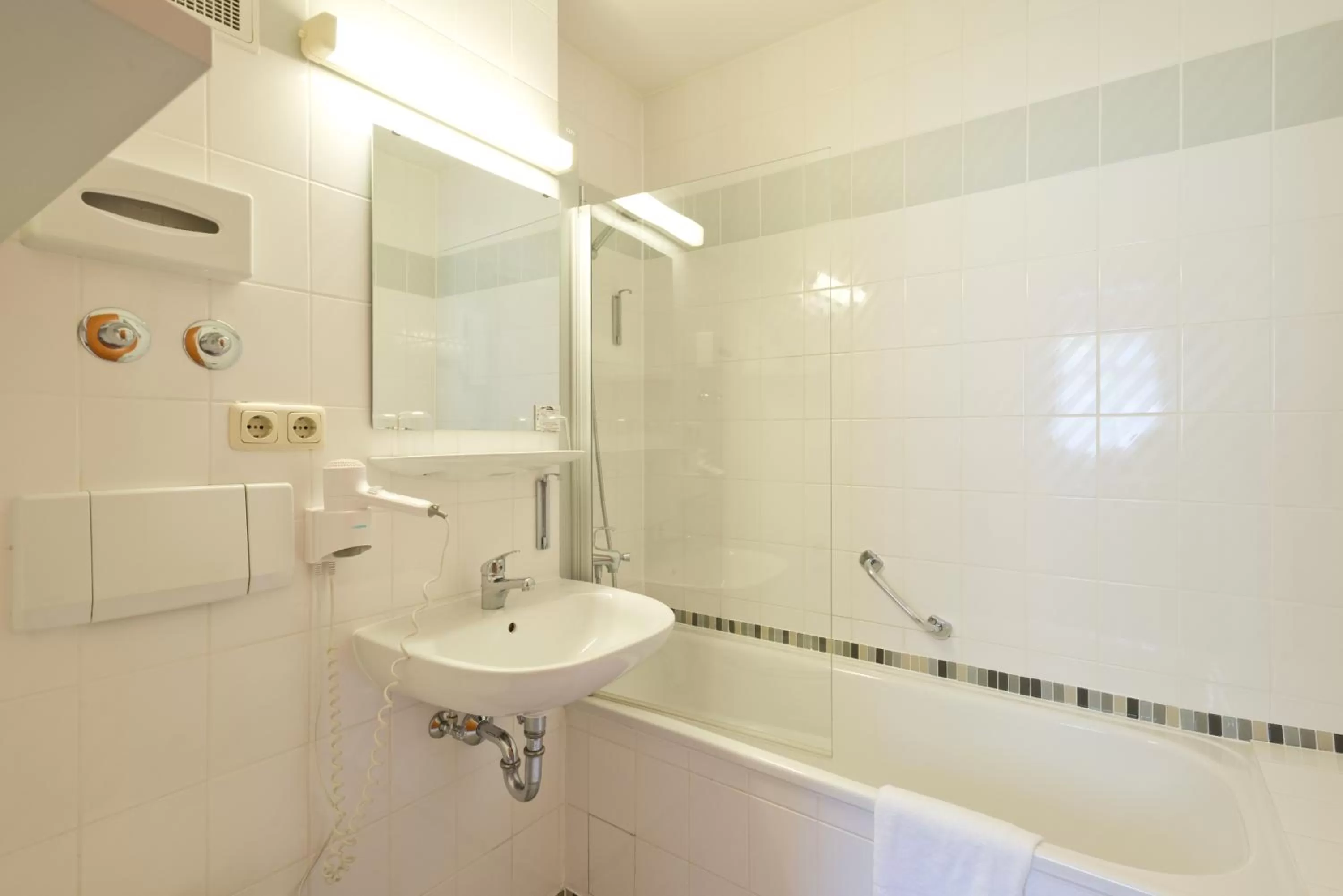 Shower, Bathroom in Hotel Hohenaschau