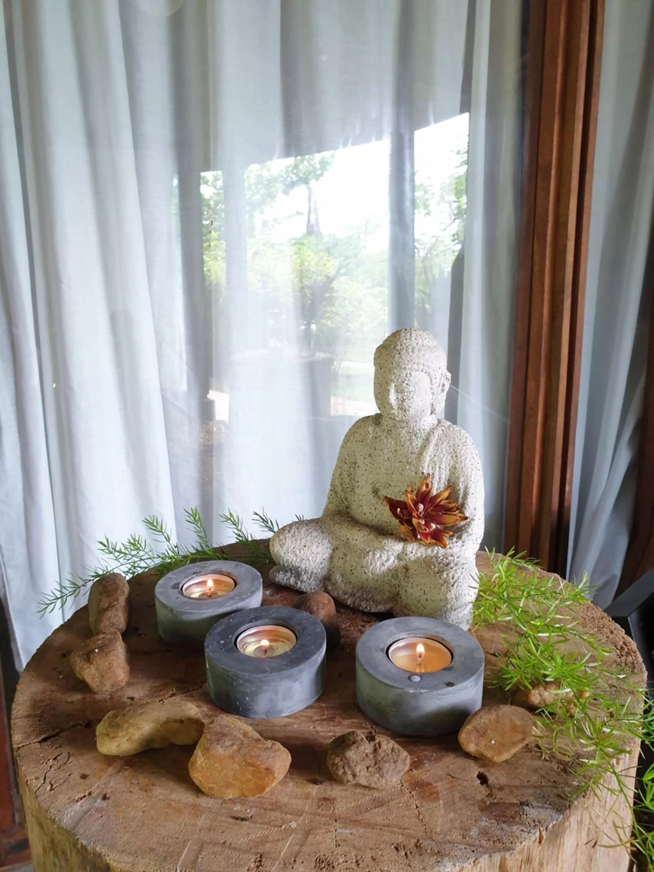 Decorative detail in Houttuyn Wellness River Resort