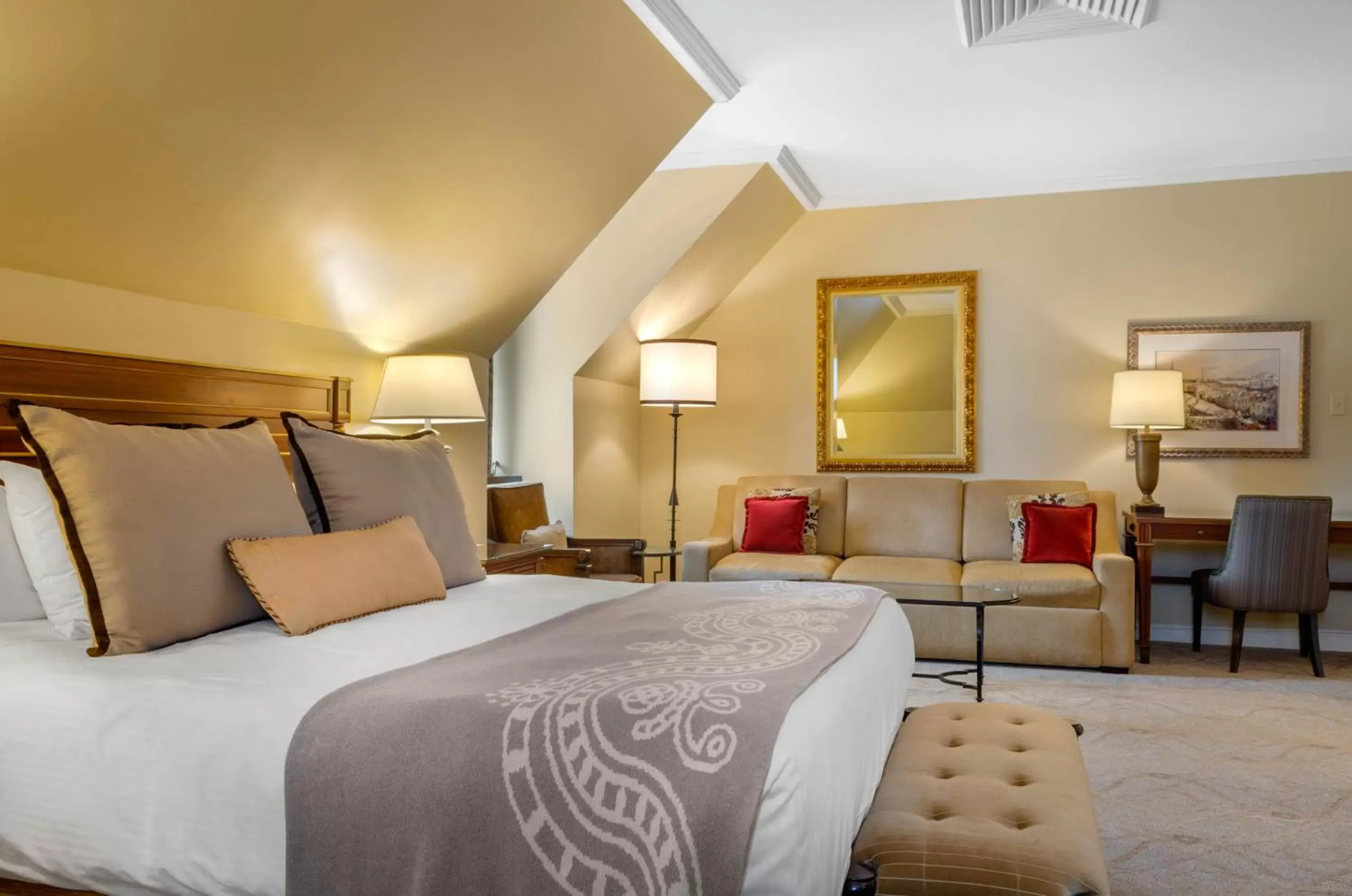 Bedroom in Omni Royal Orleans Hotel