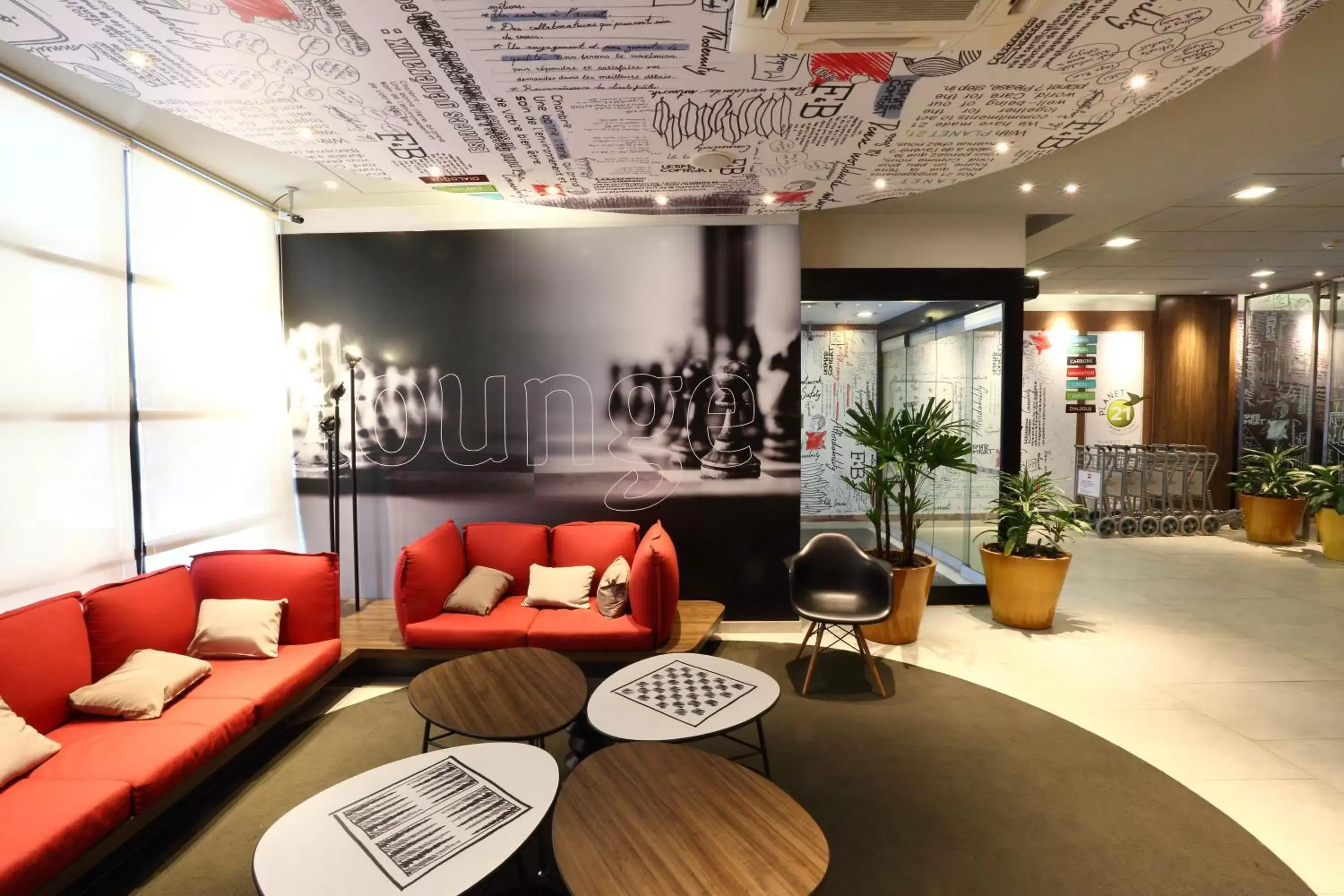 Lobby or reception in ibis Buenos Aires Obelisco Lobby or reception in ibis Buenos Aires Obelisco