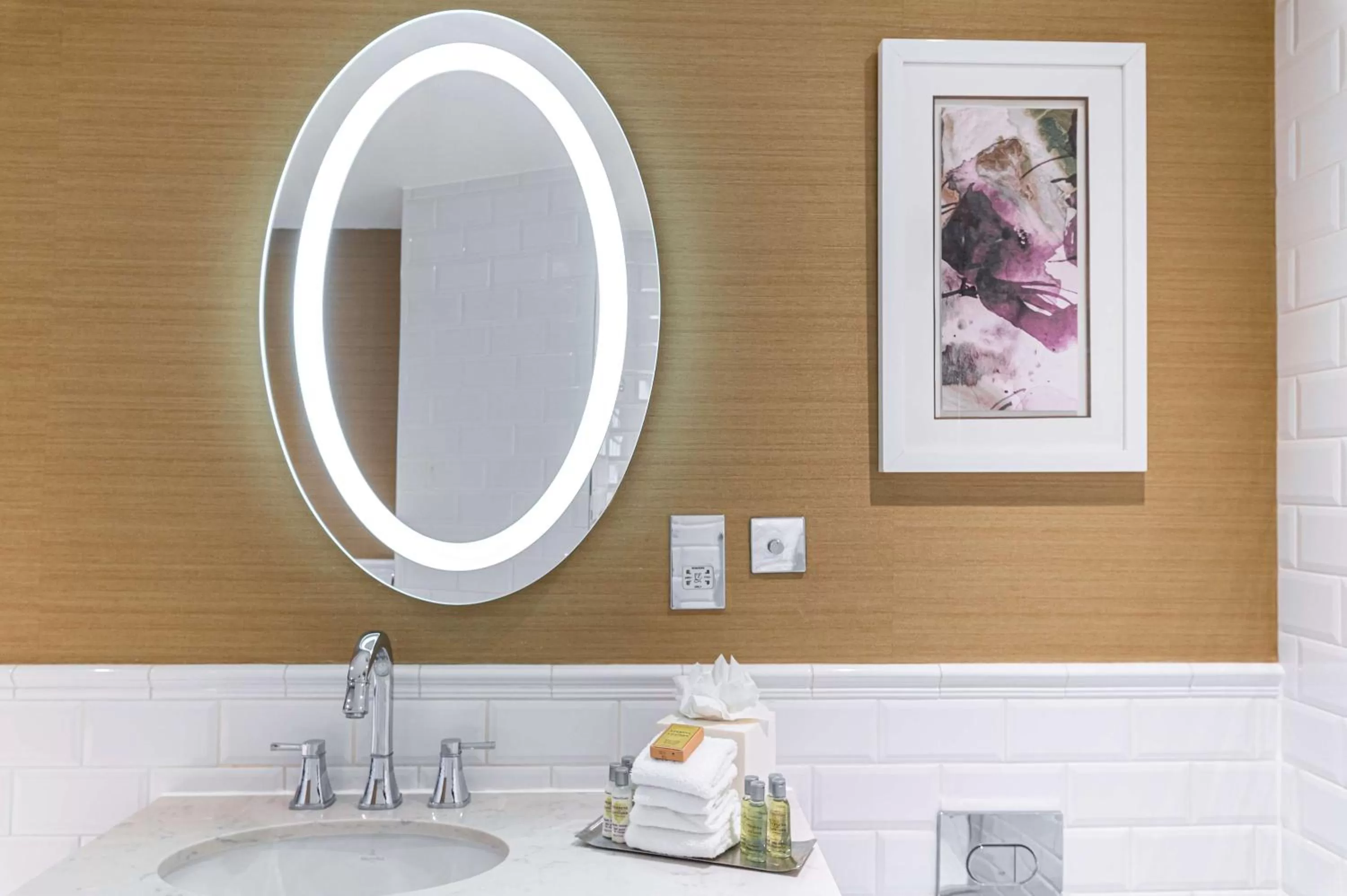 Bathroom in Hilton London Hyde Park