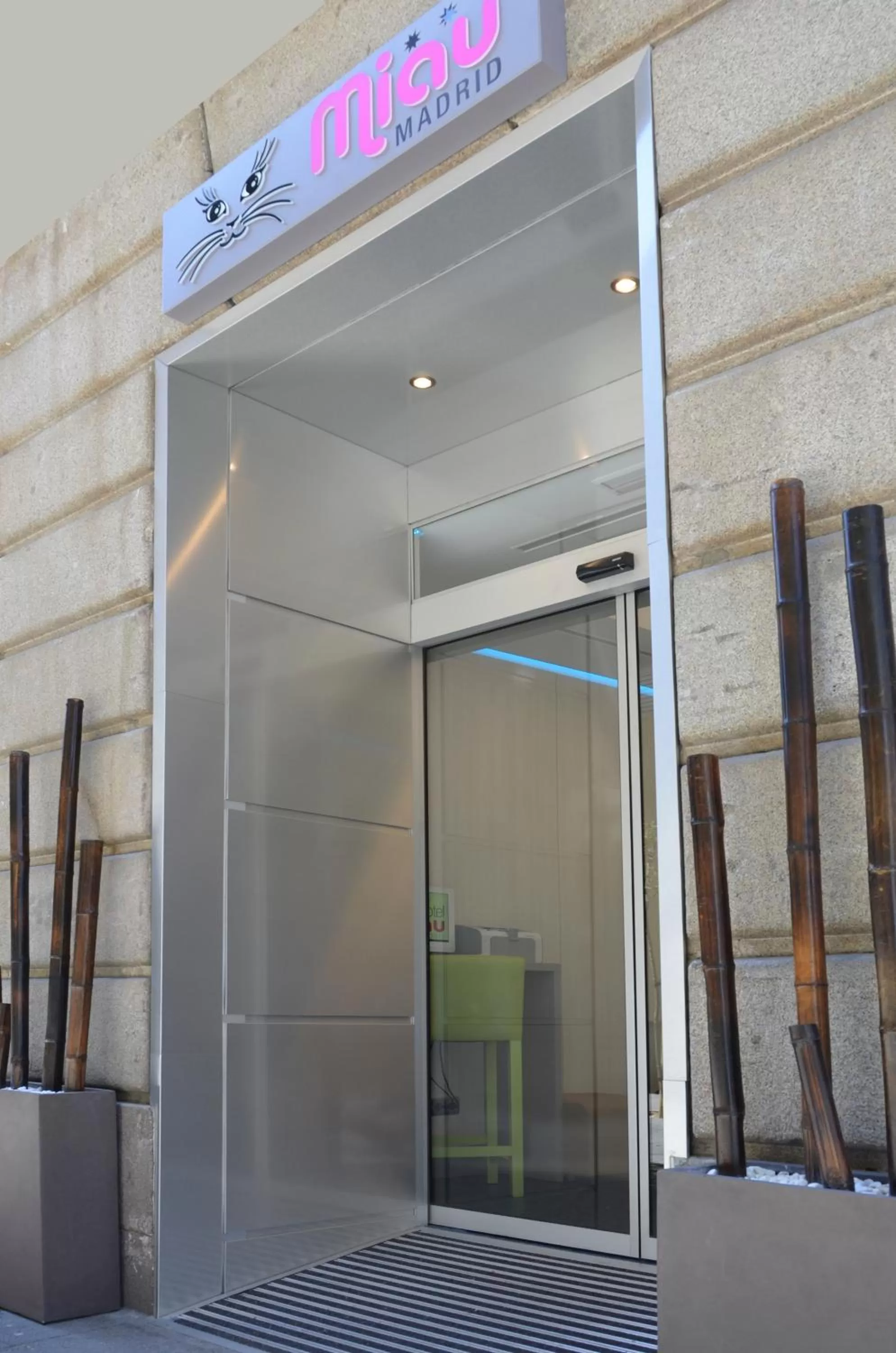 Facade/entrance in Hotel Miau