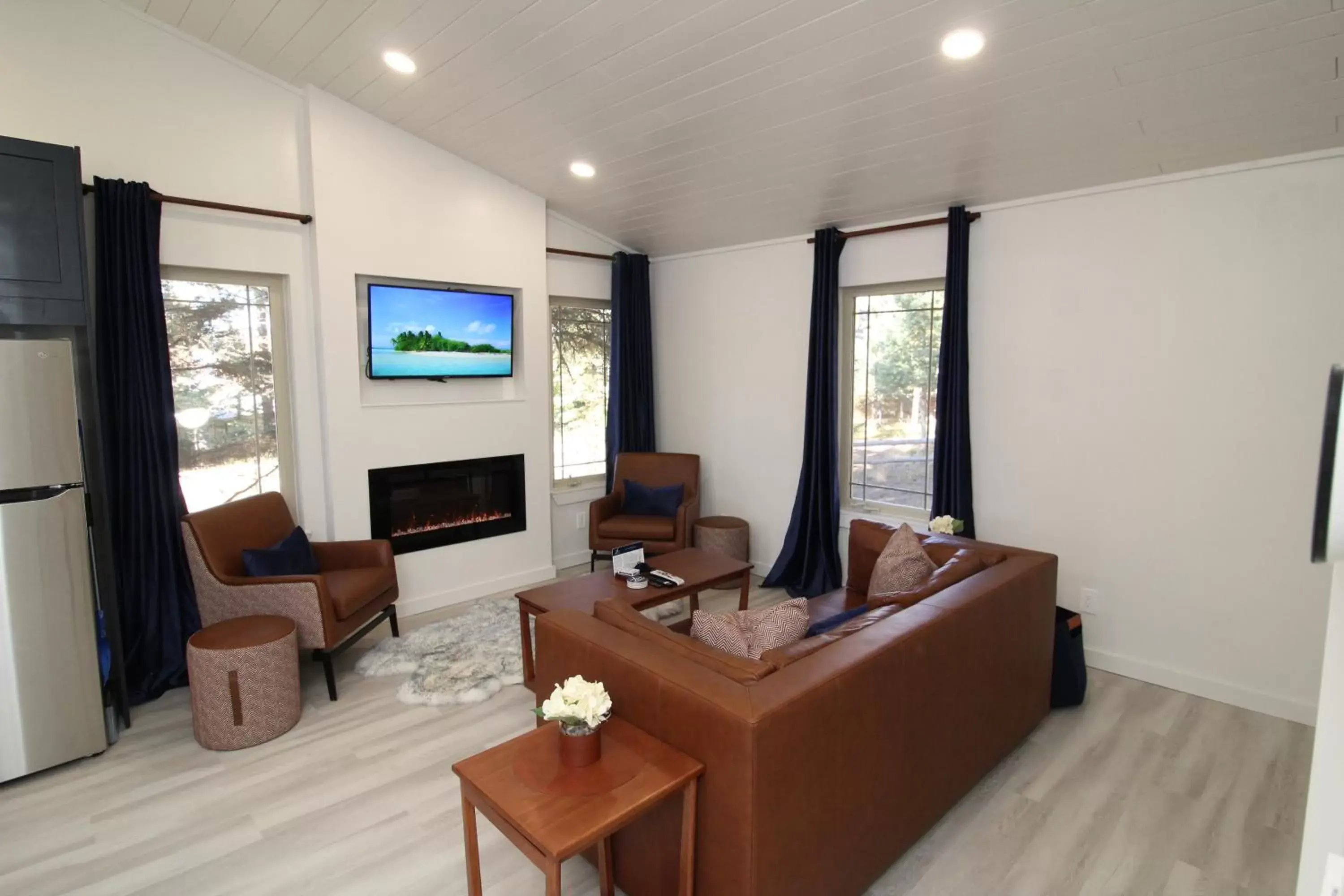 TV and multimedia, Seating Area in The Retreat at Angel Fire