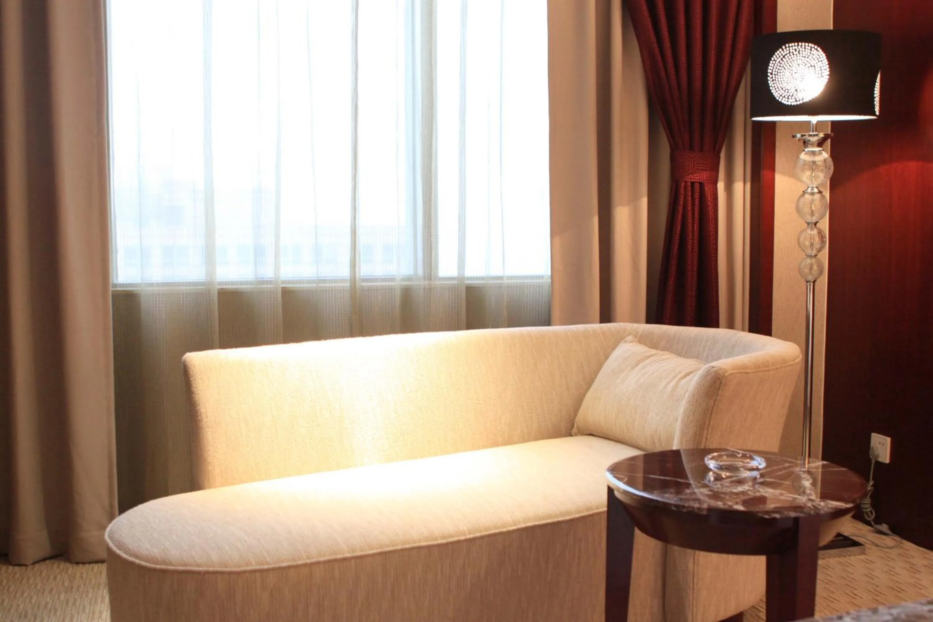 Seating area in Vision Hotel