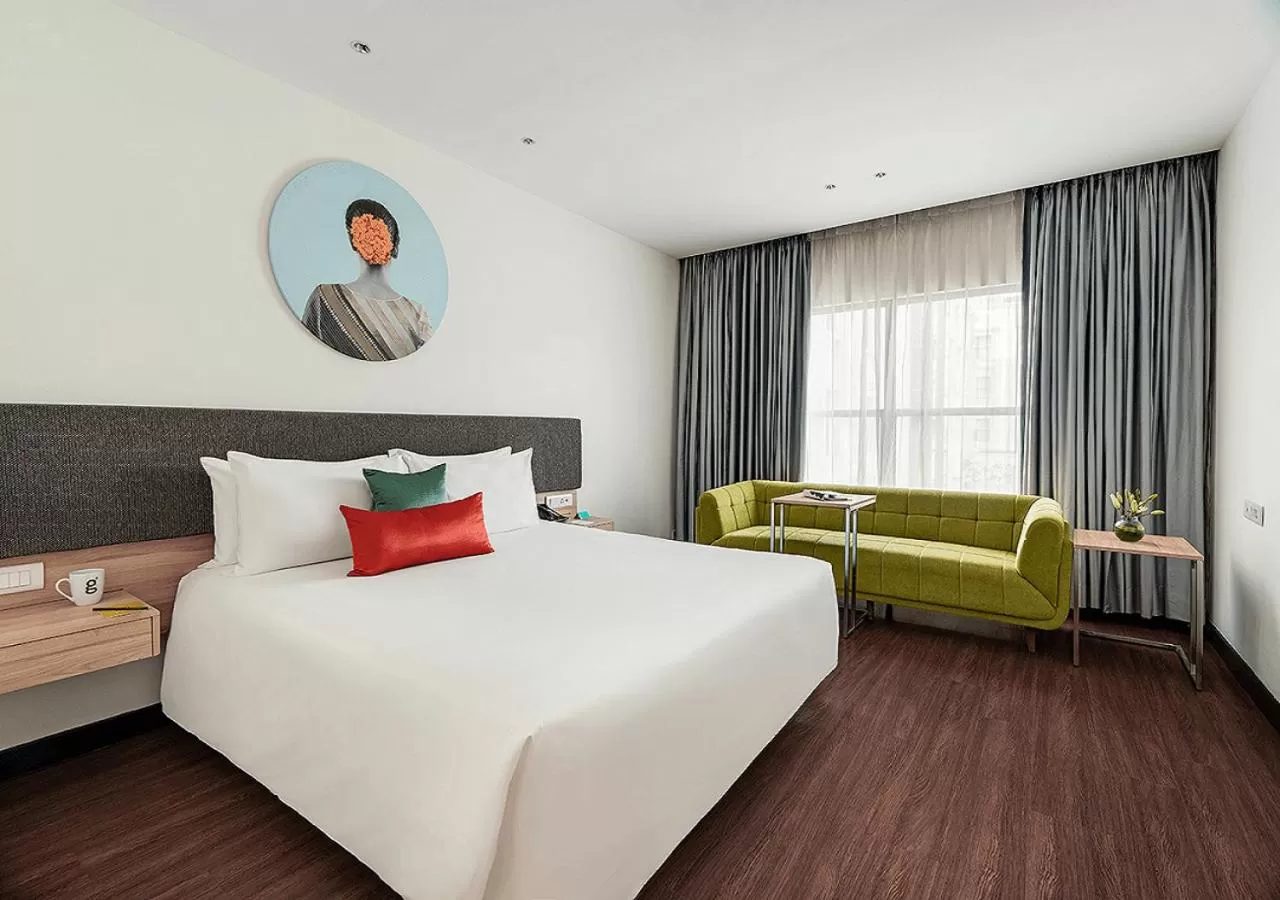 Photo of the whole room, Bed in Greenpark Hyderabad