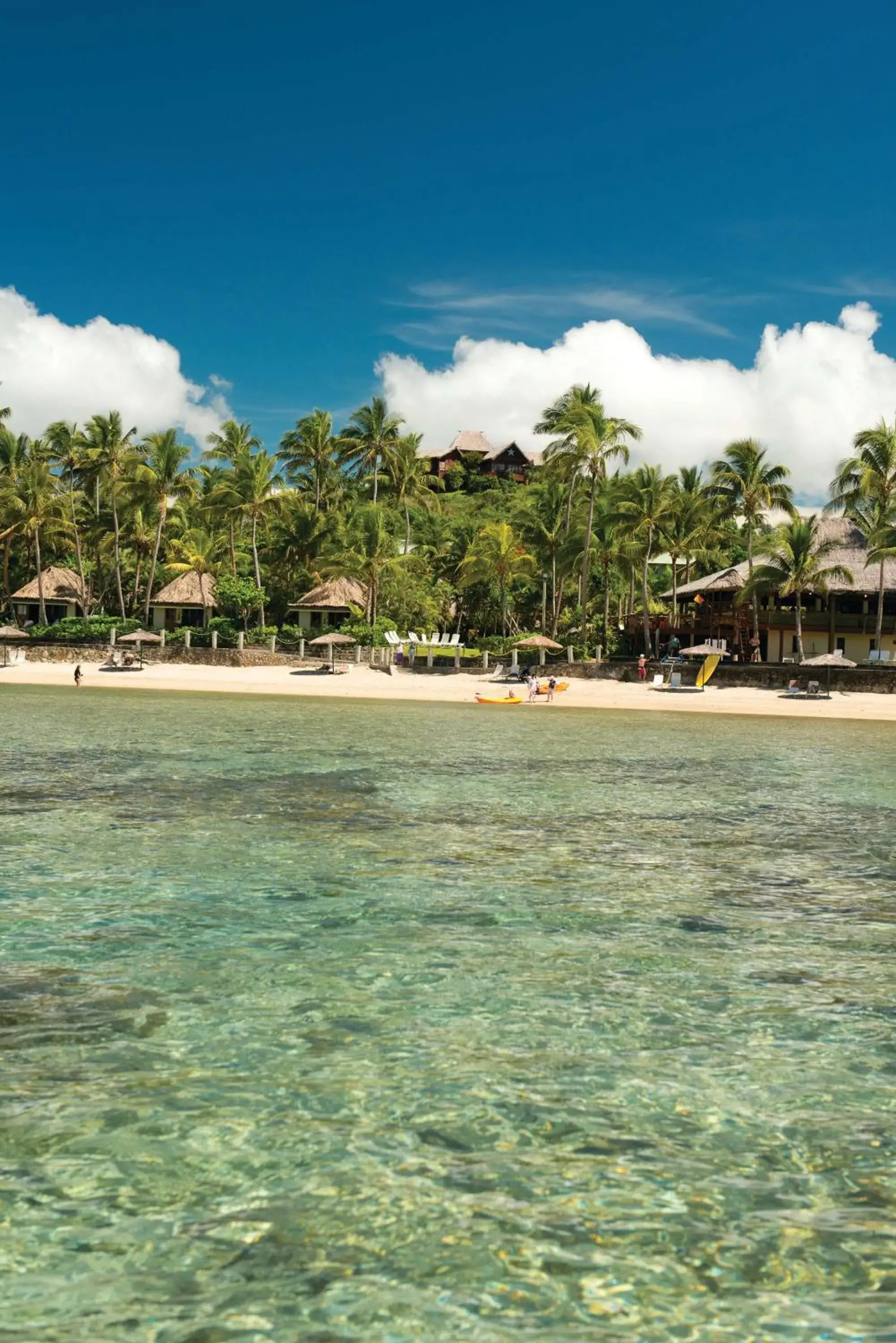 Property building in Outrigger Fiji Beach Resort