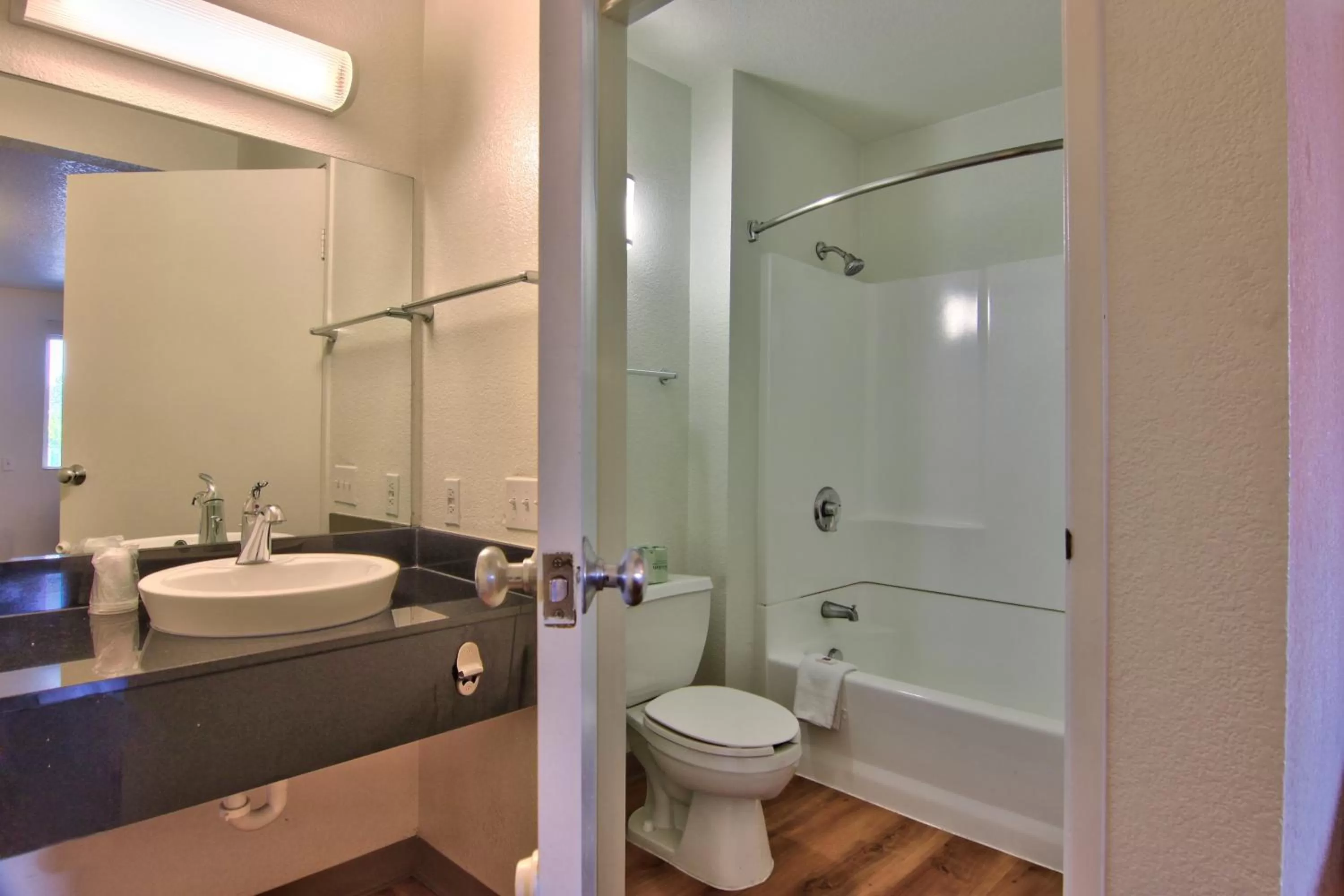 Bathroom in Motel 6-Sacramento, CA - South Sacramento and Elk Grove