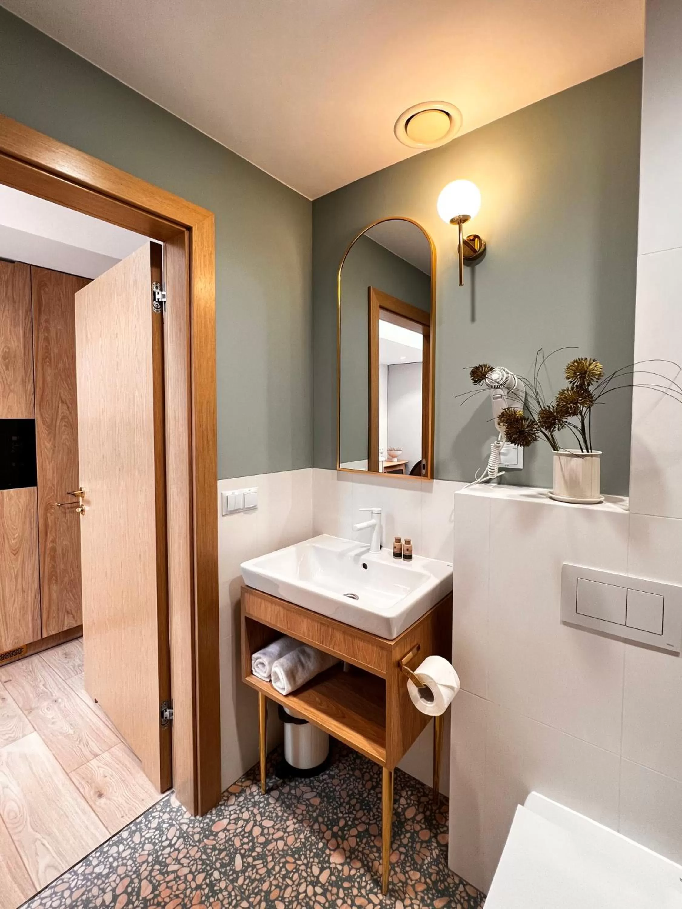 Bathroom in Monciak55 Sopot Apartments