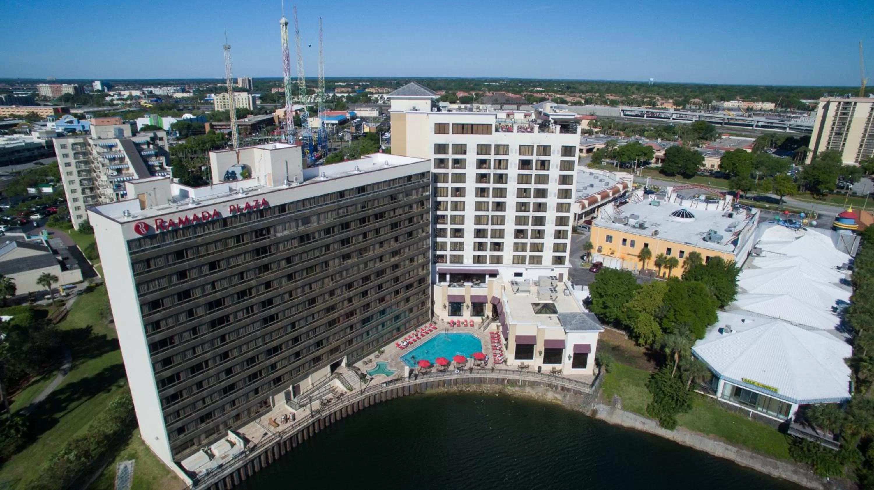 Bird's eye view, Bird's-eye View in Ramada Suites By Wyndham Orlando International Drive